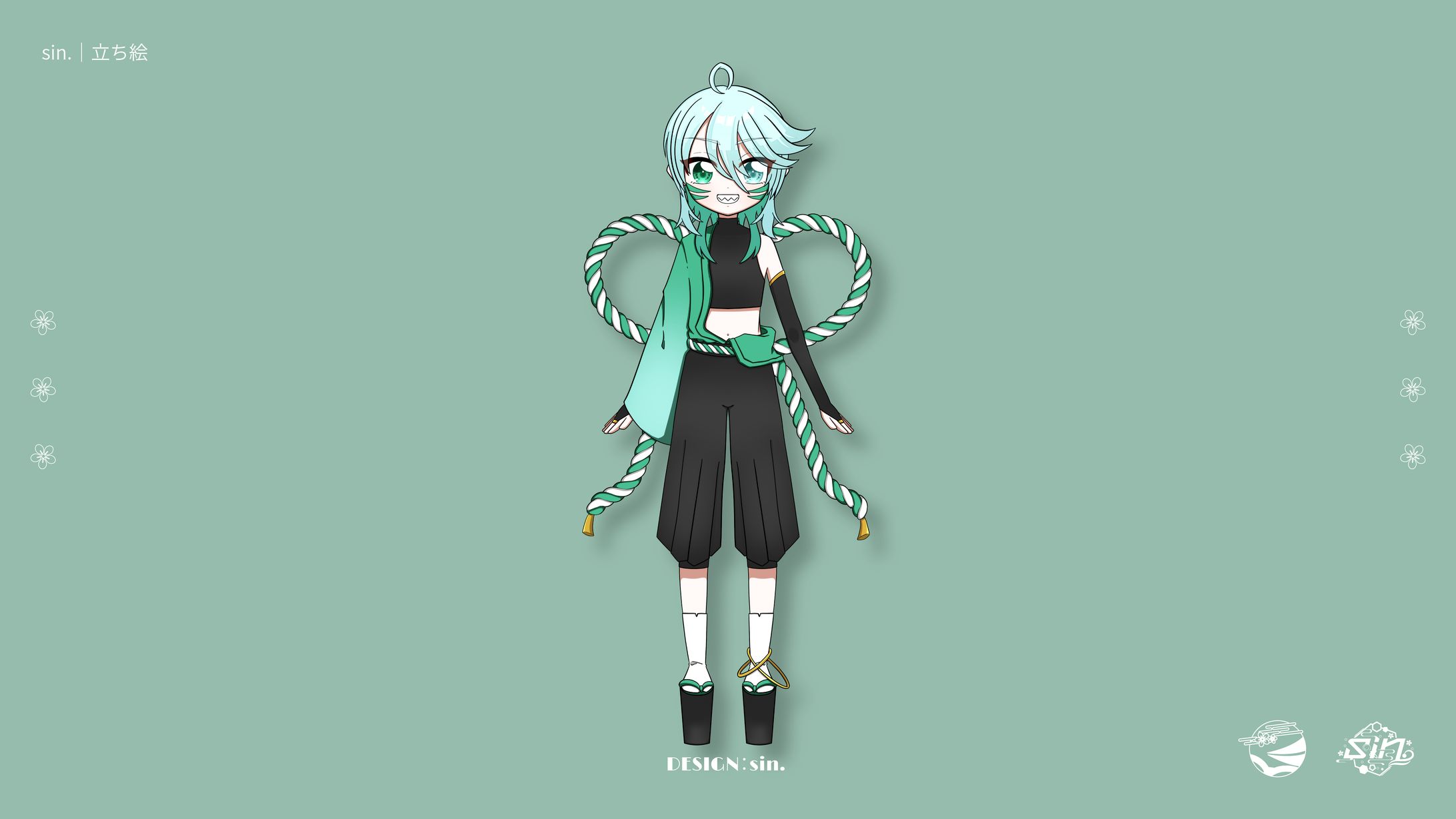 キャラクターデザイン、イラスト/sin.-1