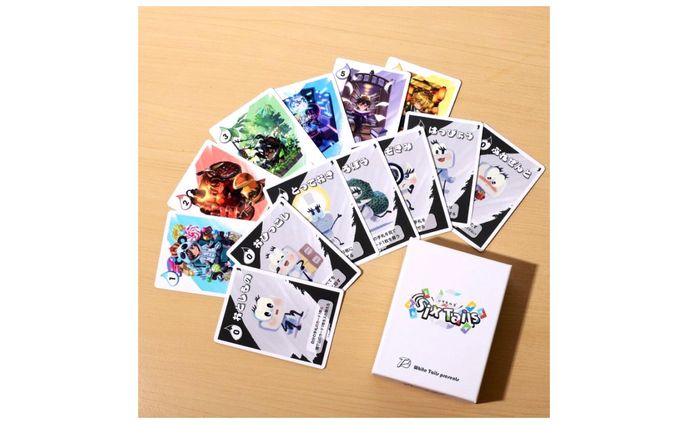 実況者グループワイテルズ監修カードゲーム『Six Tails』イラスト制作