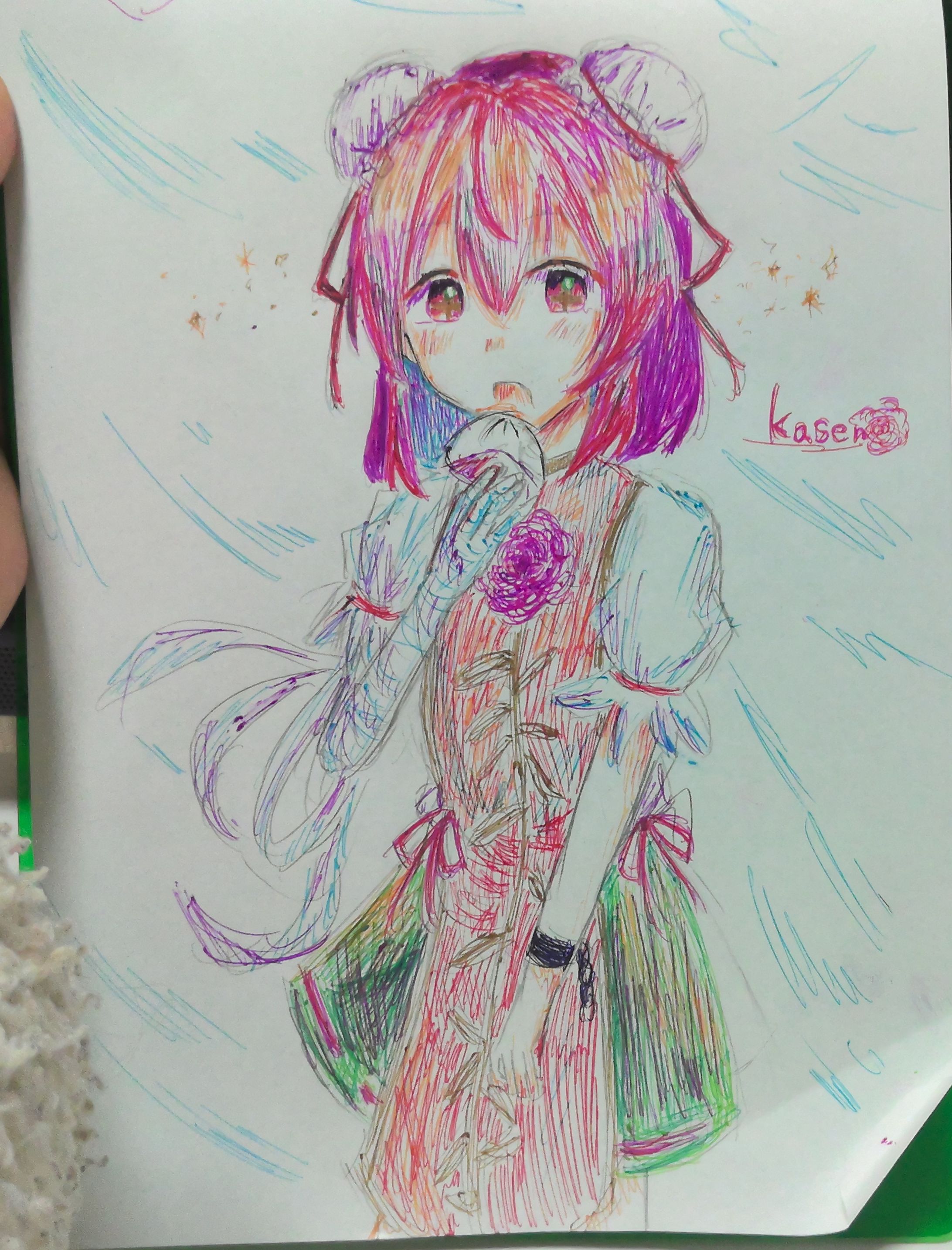 ボールペン画！-1