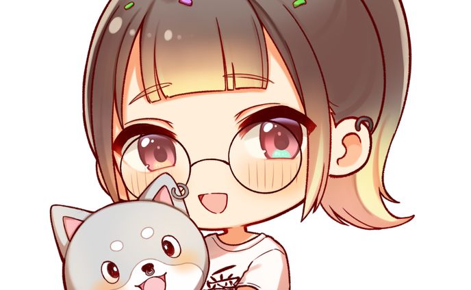 [Vtuber事務所bond] ぽんさん　アイコンイラスト