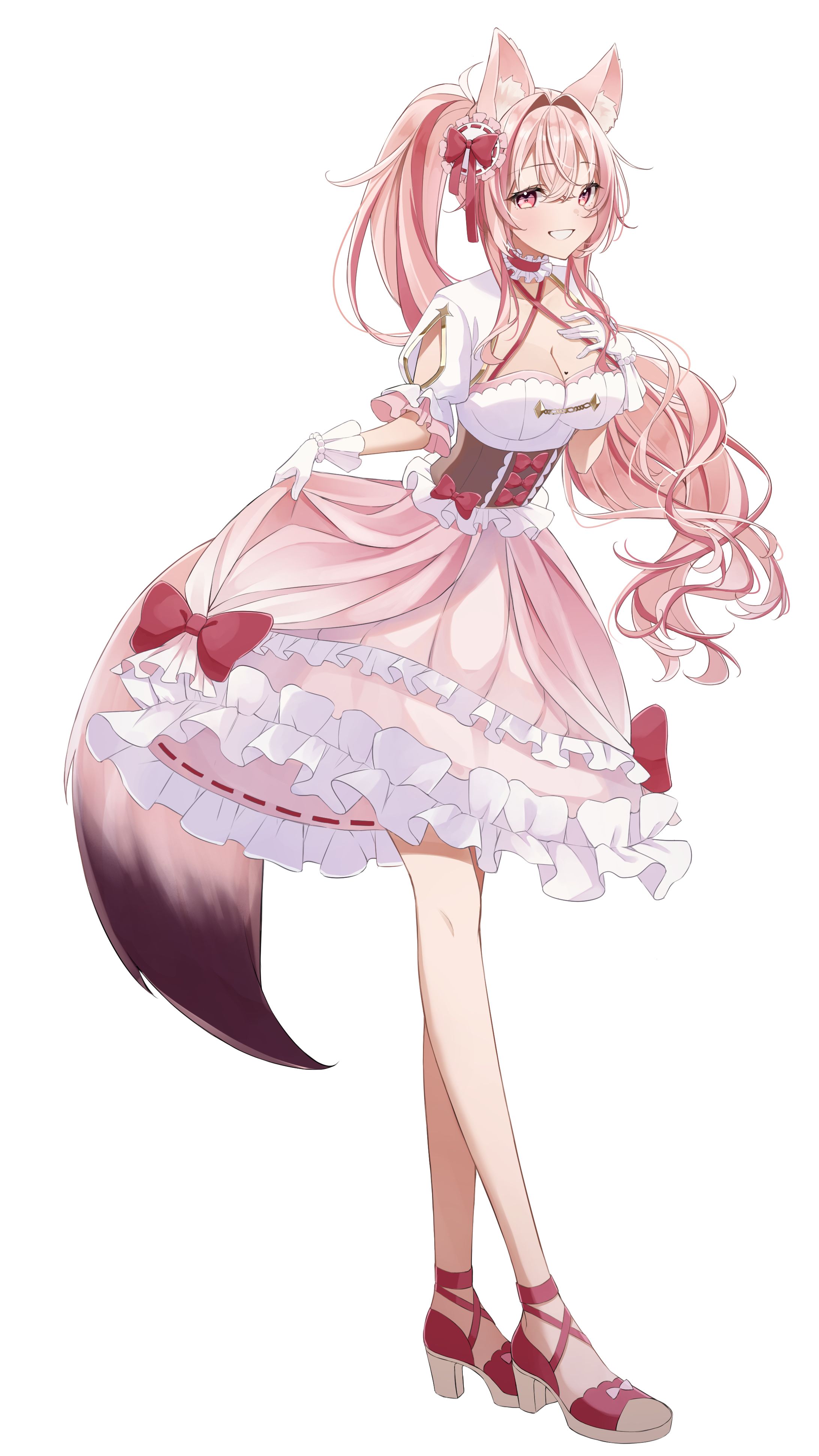桜神くおん様 4周年記念イラスト