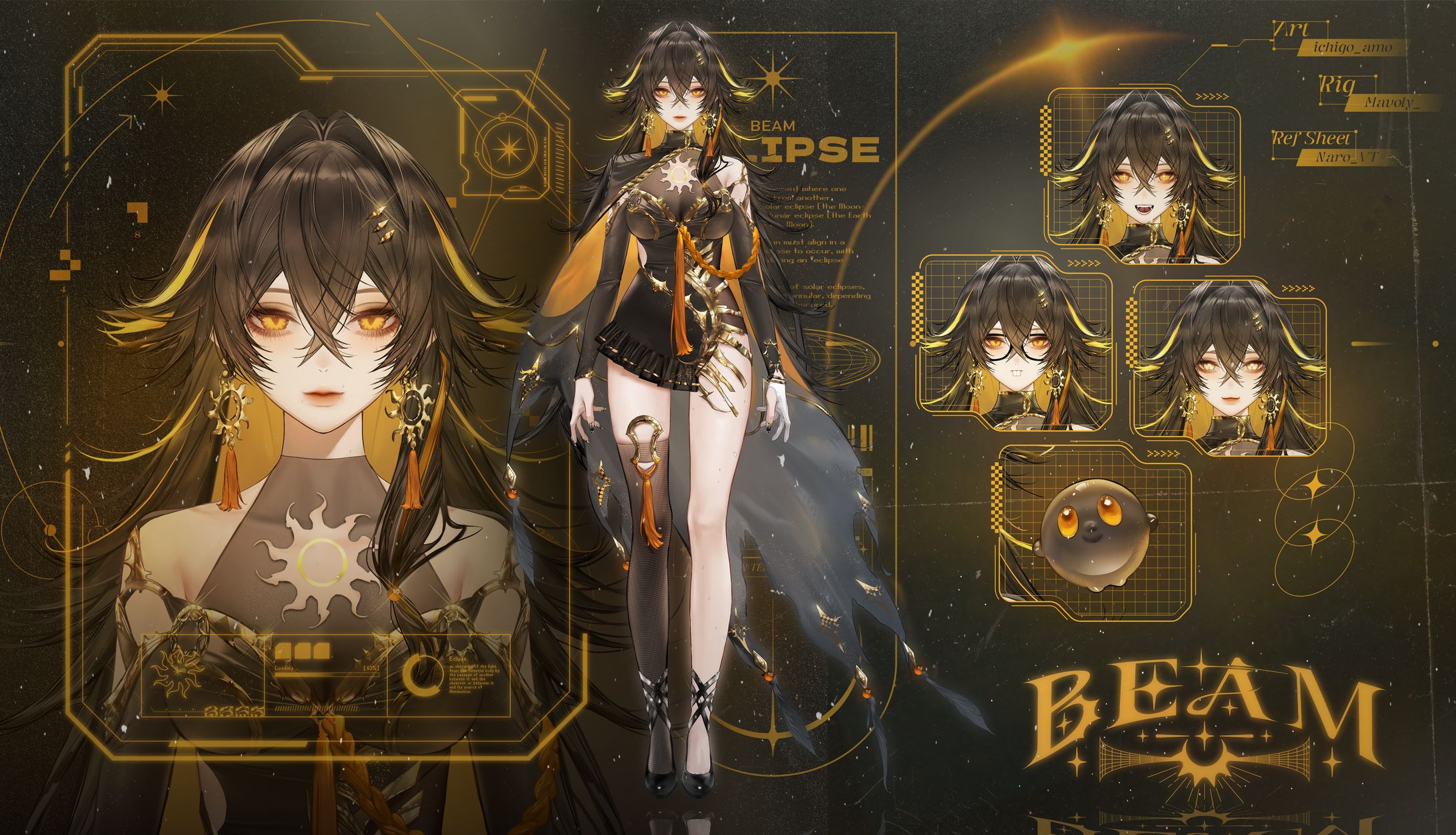 Ref Sheets & Logos 𖥔 Beam-1