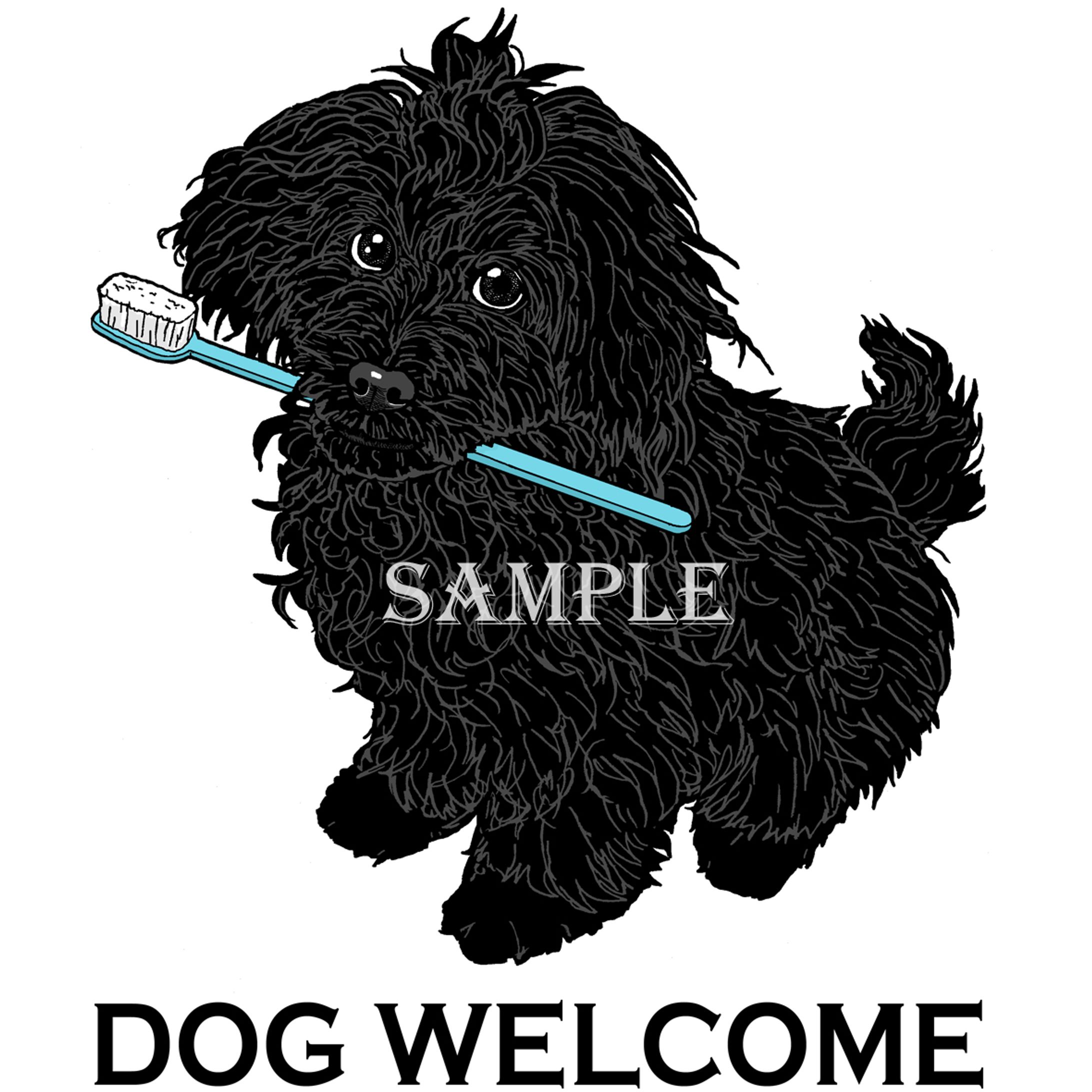 黒いワンちゃん -1