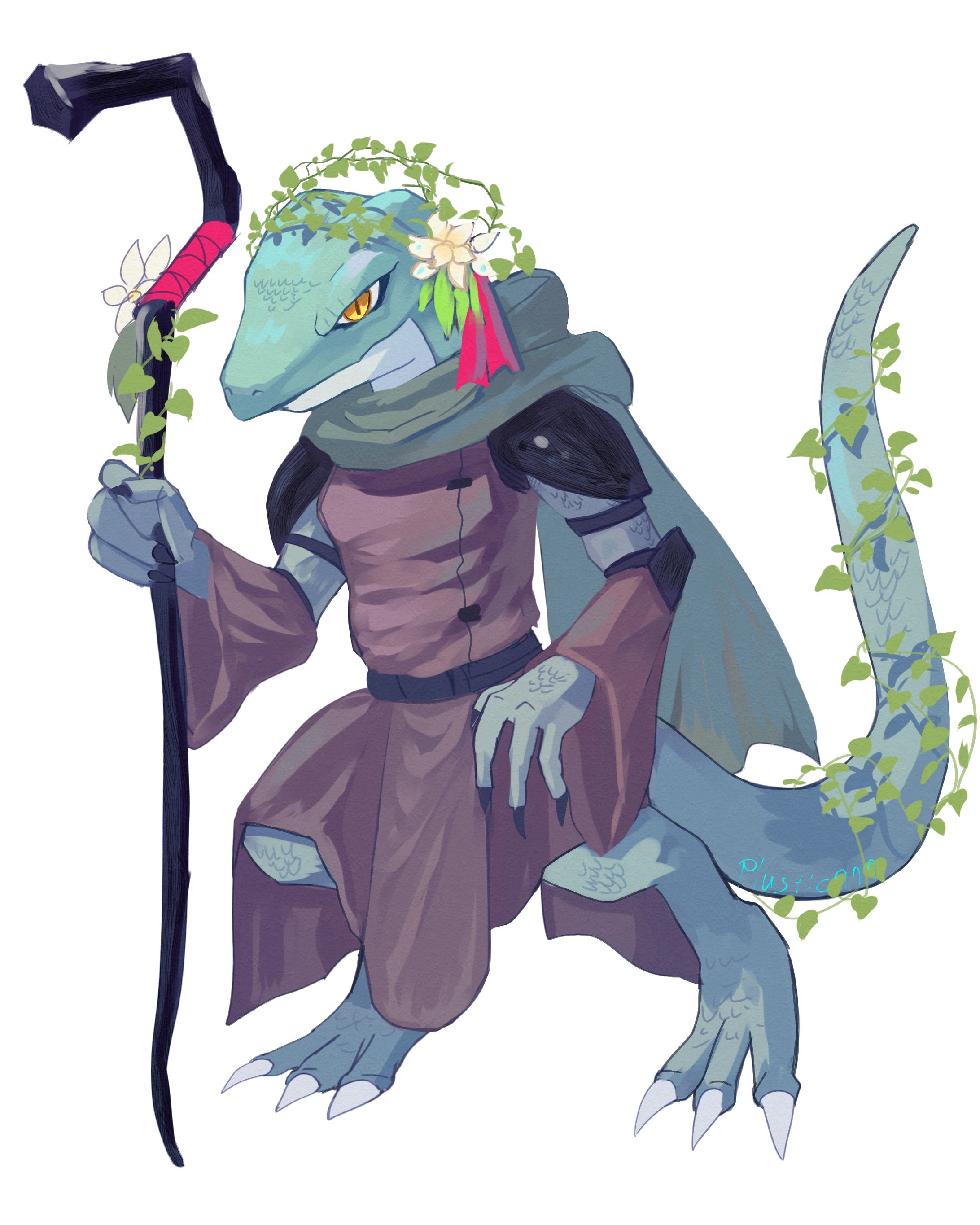 黒壇の蔦蜥蜴-1