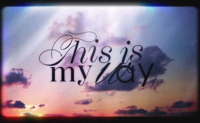 XlamV『This is my way』MV リリックデザイン