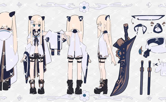 SKIMAキャラデザ