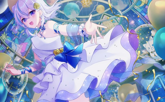 【IRIAM】ミライト/６周年キービジュアル＆素材イラスト制作