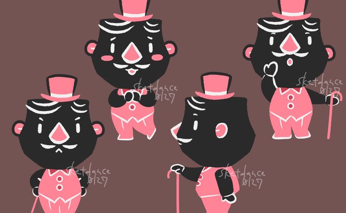 京福堂様 マスコットキャラクターデザイン