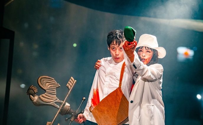 唐ゼミ☆『唐版 風の又三郎』浅草花やしき裏特設テント劇場