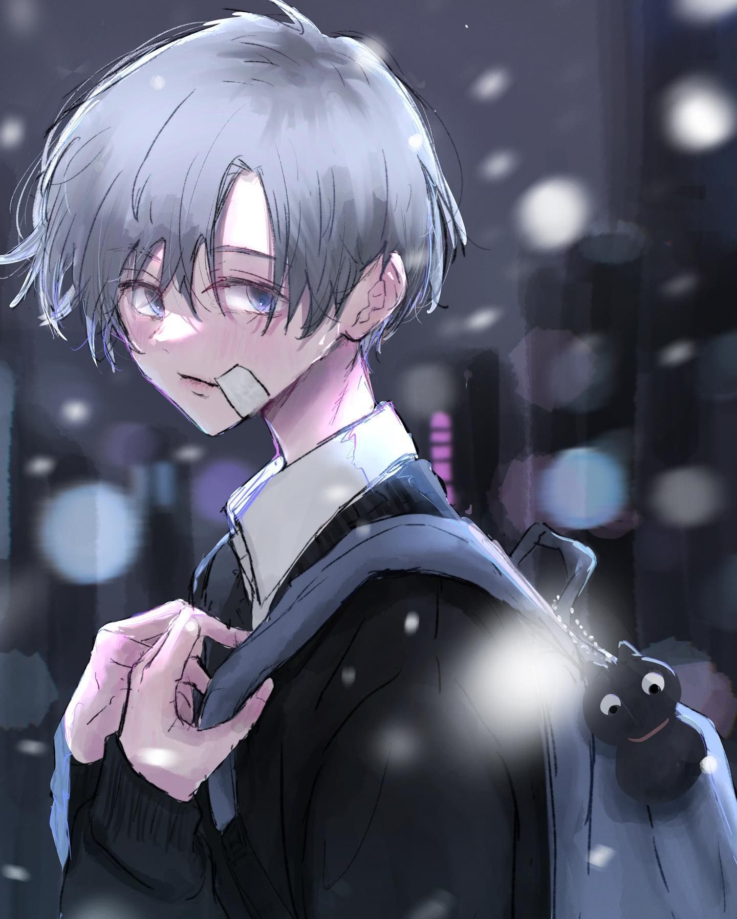 僕が書いた絵です、 デクと死柄木の一発描き！ずっと描きたかったのを描いてみました