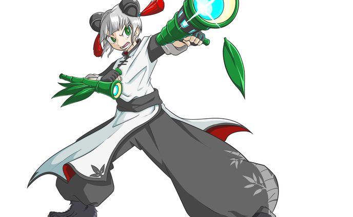 キャラデザイン　カンフー