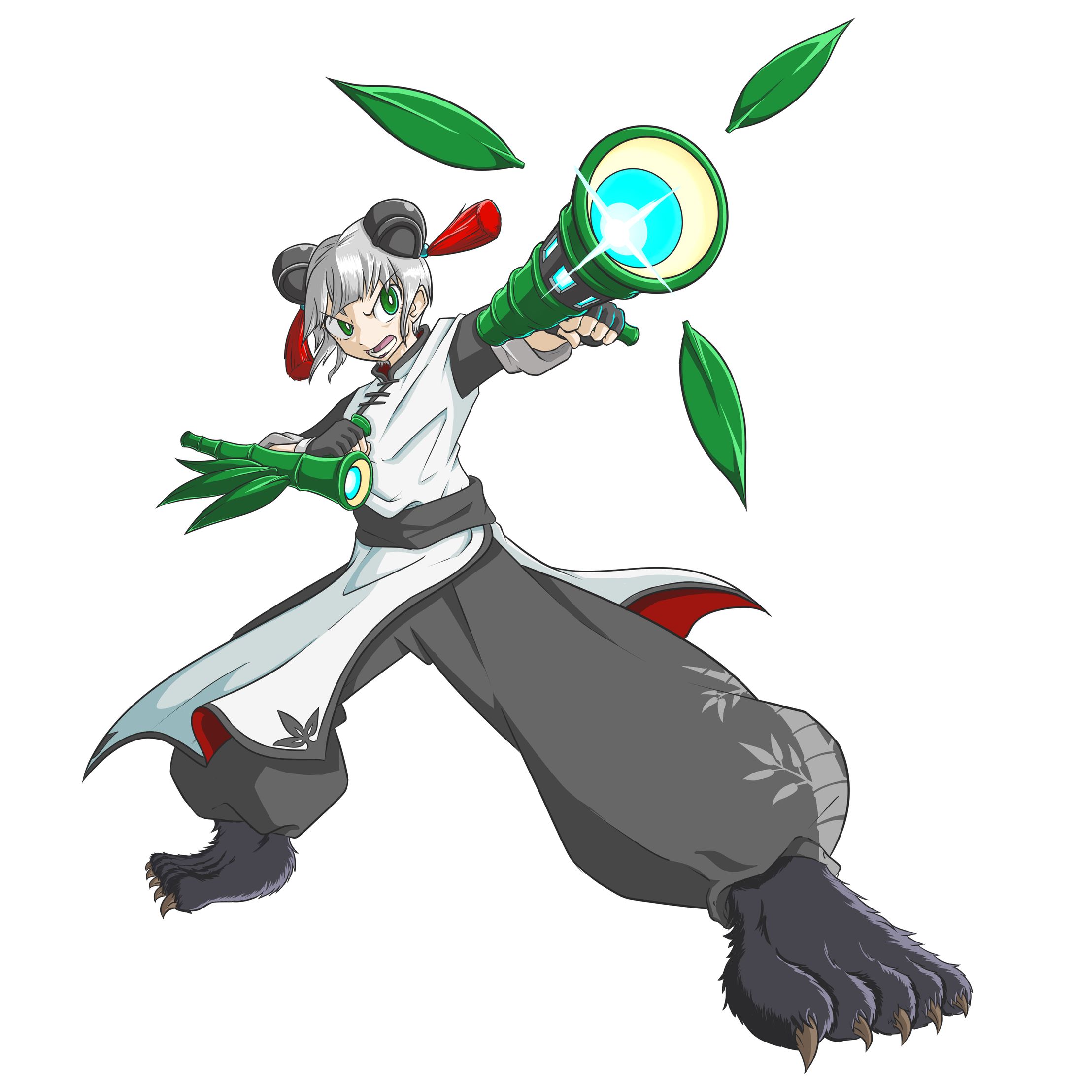 キャラデザイン　カンフー-1