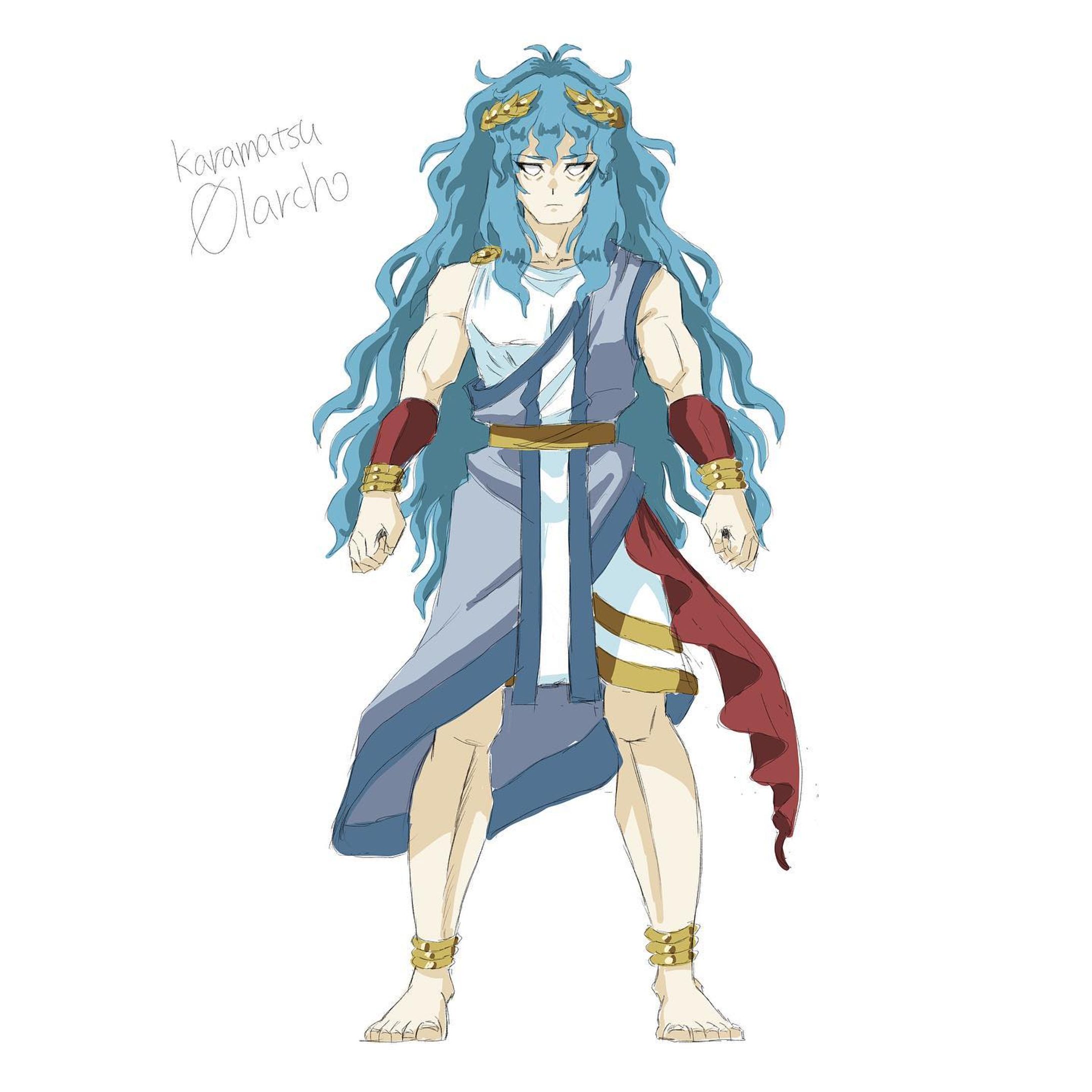 じゃんけんで負けて冥界を治める神ハデスのキャラデザをしました。

最初細っこくしようと思ったのに気づいたらムキムキになってました😇

彼、ヘヴィメタ好きだそうです。

◾️使用音楽music
フリーギターサウンド様(@FreeGuitarSound)

#イラスト
#オリジナルイラスト
#一次創作
#一次創作イラスト
#RPG
#勇者
#ハデス
#hades-1