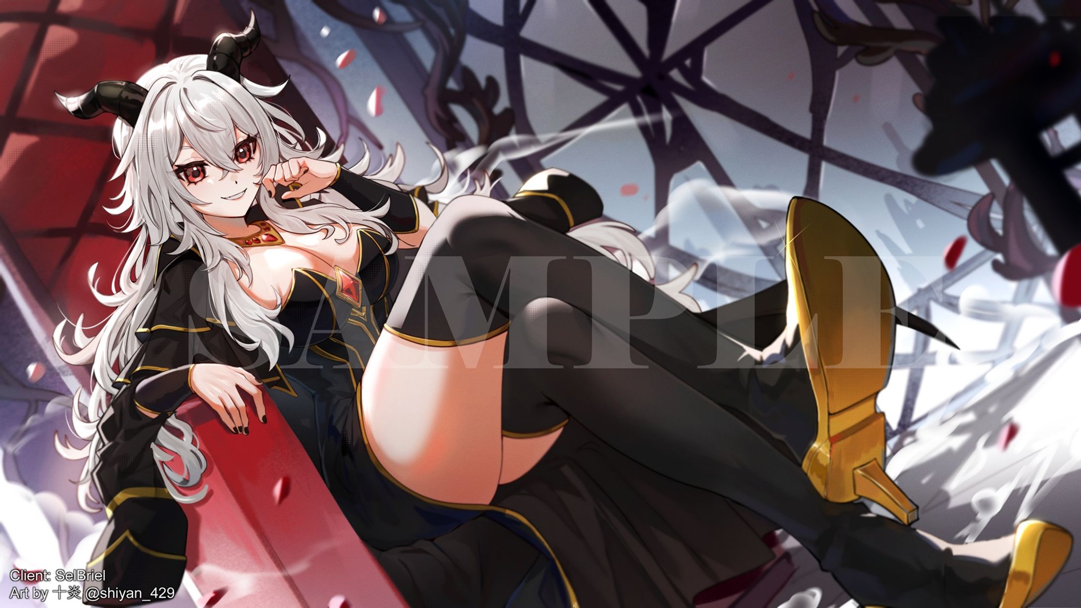 SelBriel - 待機畫面 Full Body Illustration-1