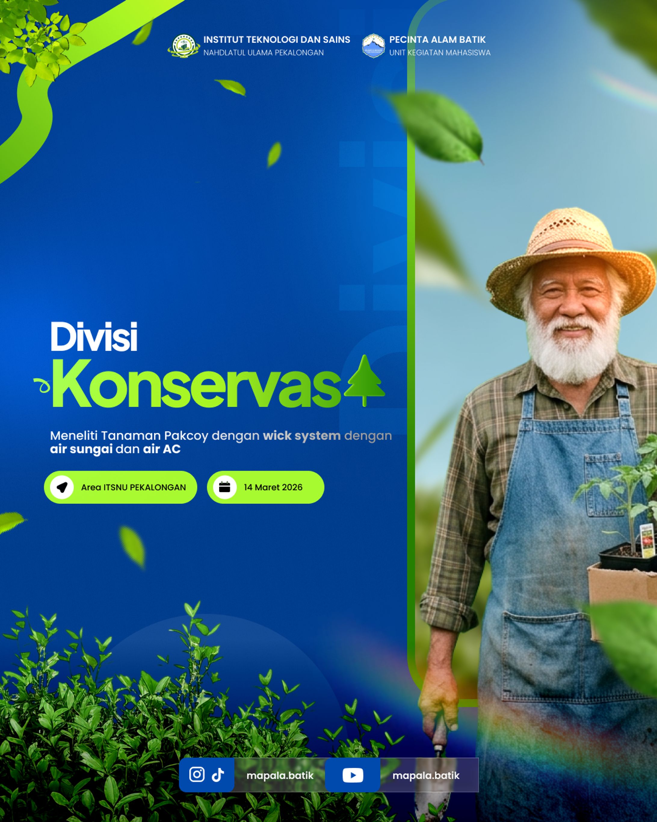 [COMMISION] Desain Sosisal media untuk divisi konservasi UKM MAPALA-1