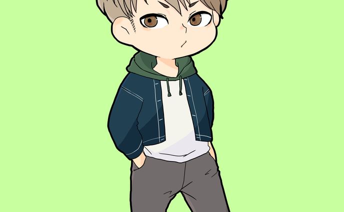 デフォルメイラスト2(男の子)