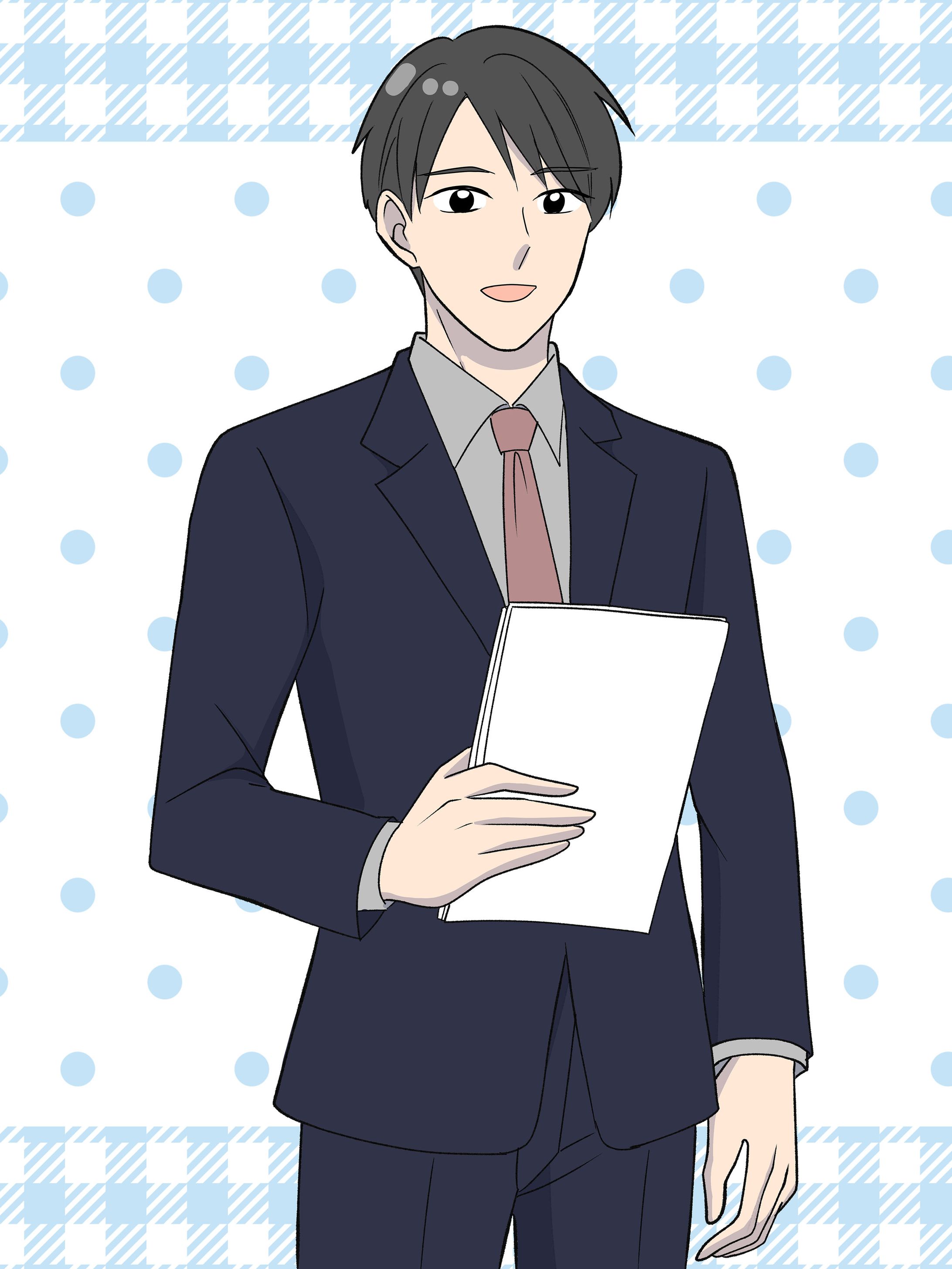 イラストサンプル男性-1