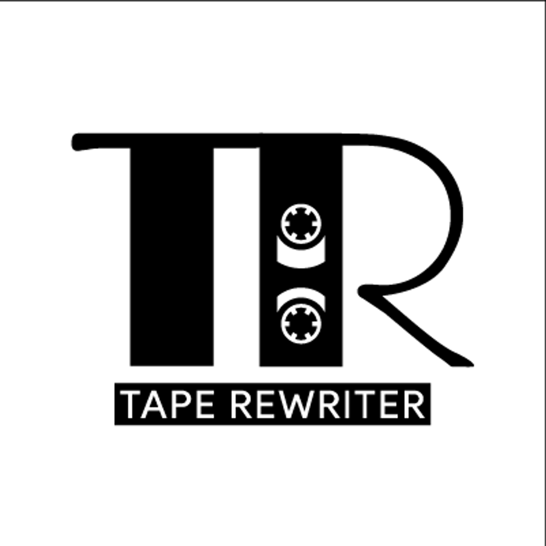 「TAPEREWRITER」のロゴを制作しました。-1