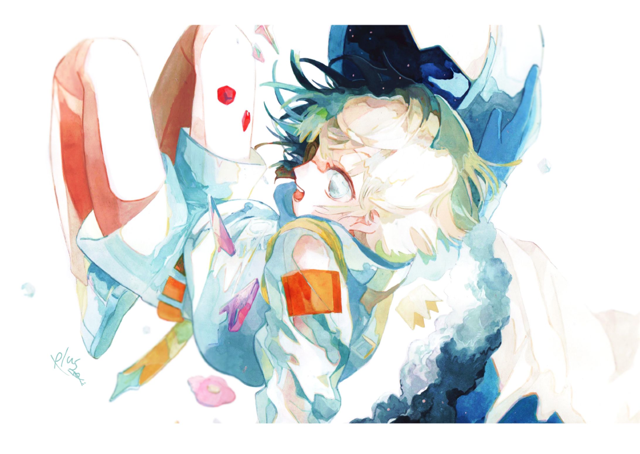 イラスト　水彩-1