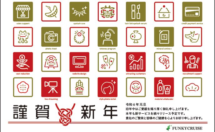 2024年賀状制作