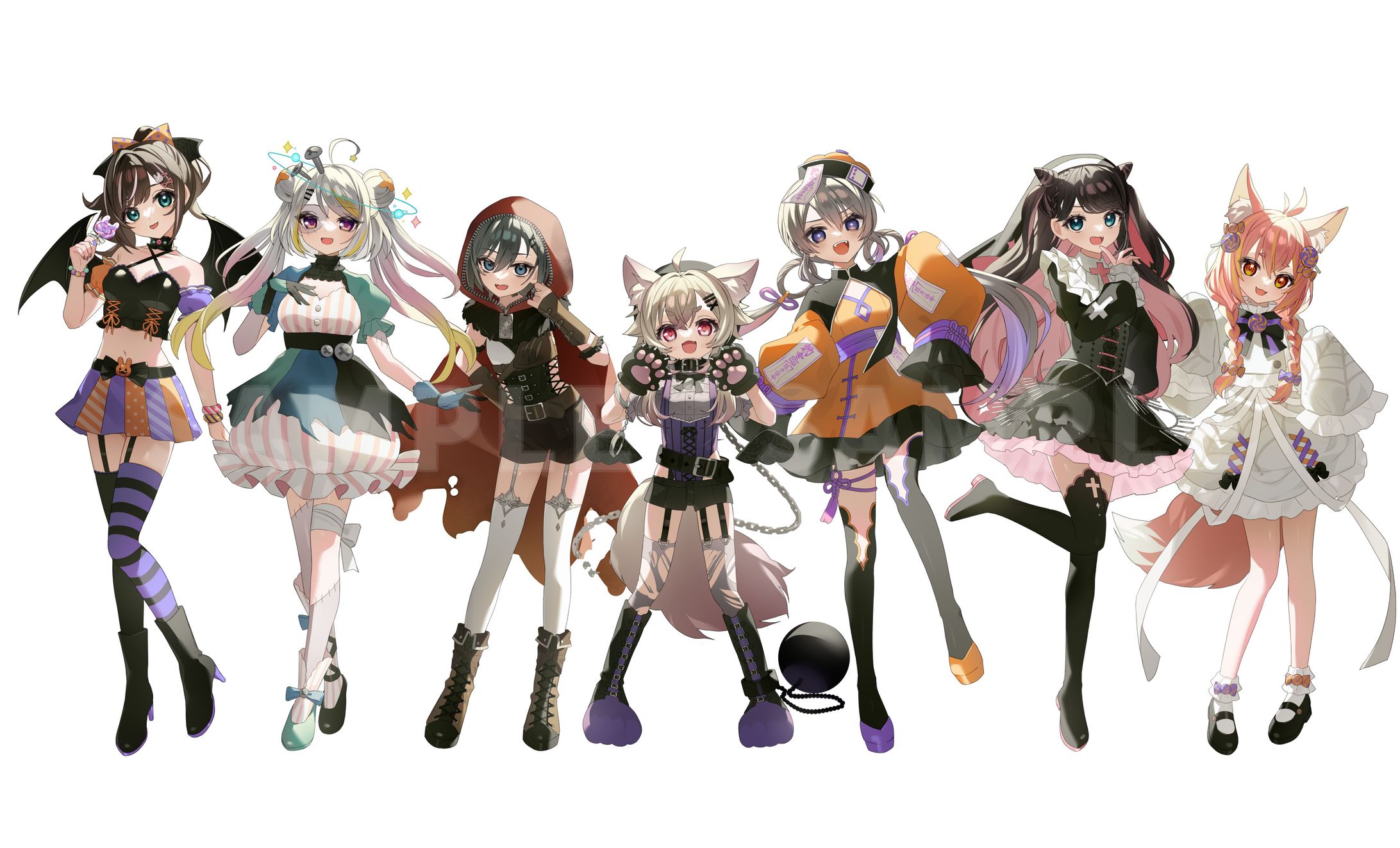 餡ブレラガールズ様 MVイラスト-1