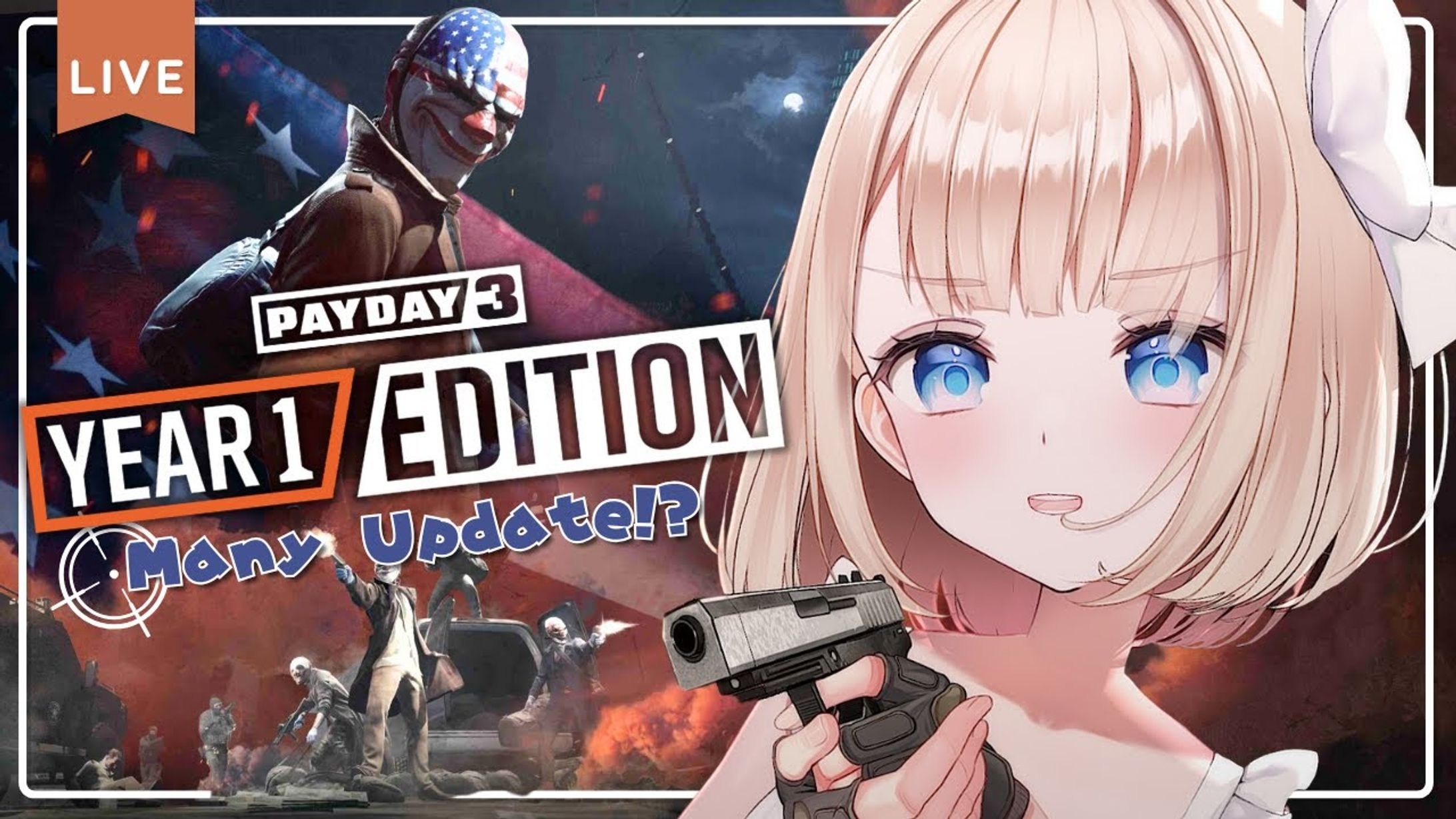 【 PAYDAY 3: Year 1 Edition 】PR Stream-1