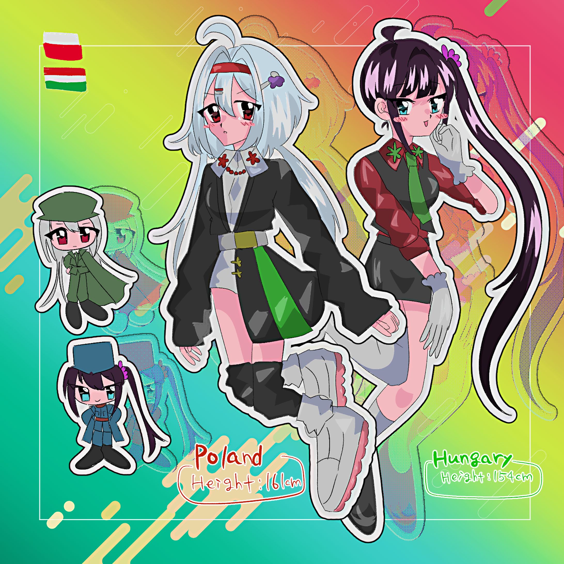 擬人化イラスト-1