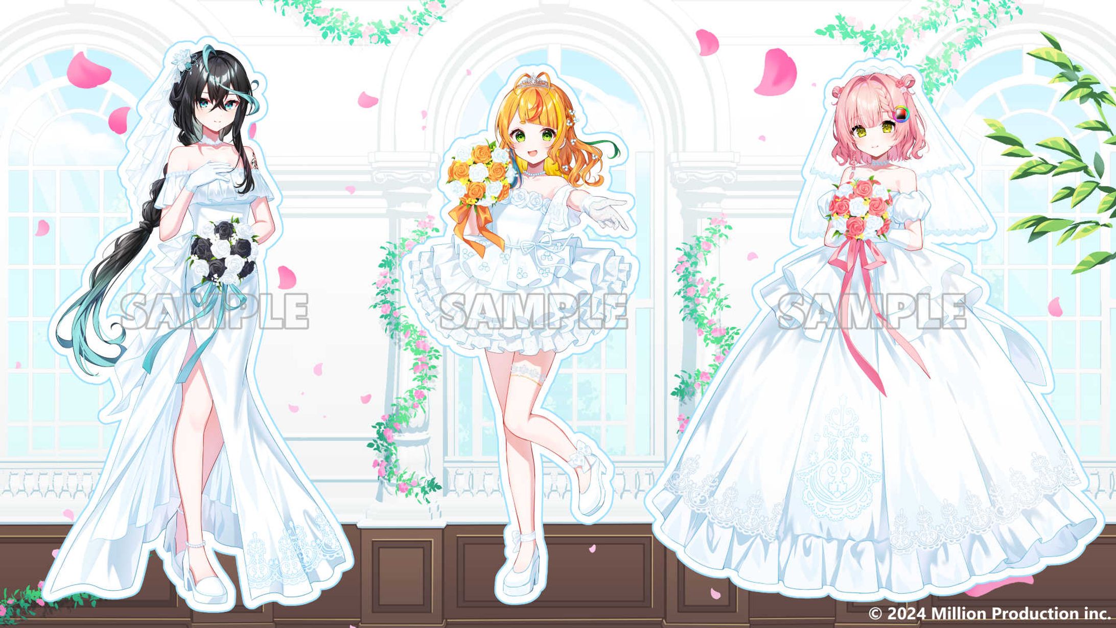 株式会社Million Production様「ミリプロ ジューンブライドコレクション 2026」ビジュアル-1