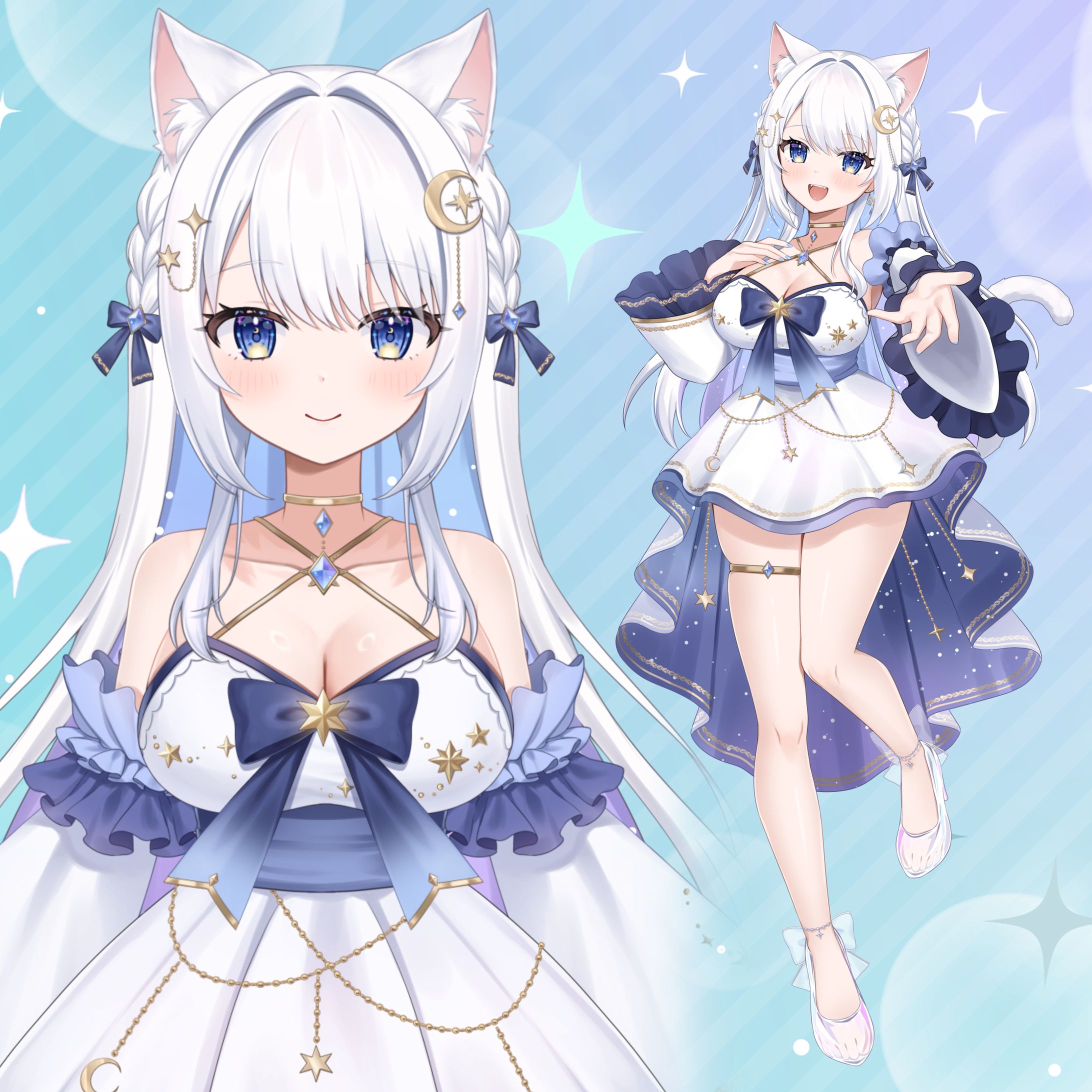 桜葉もなか様 新モデル原画＆キービジュアル-1