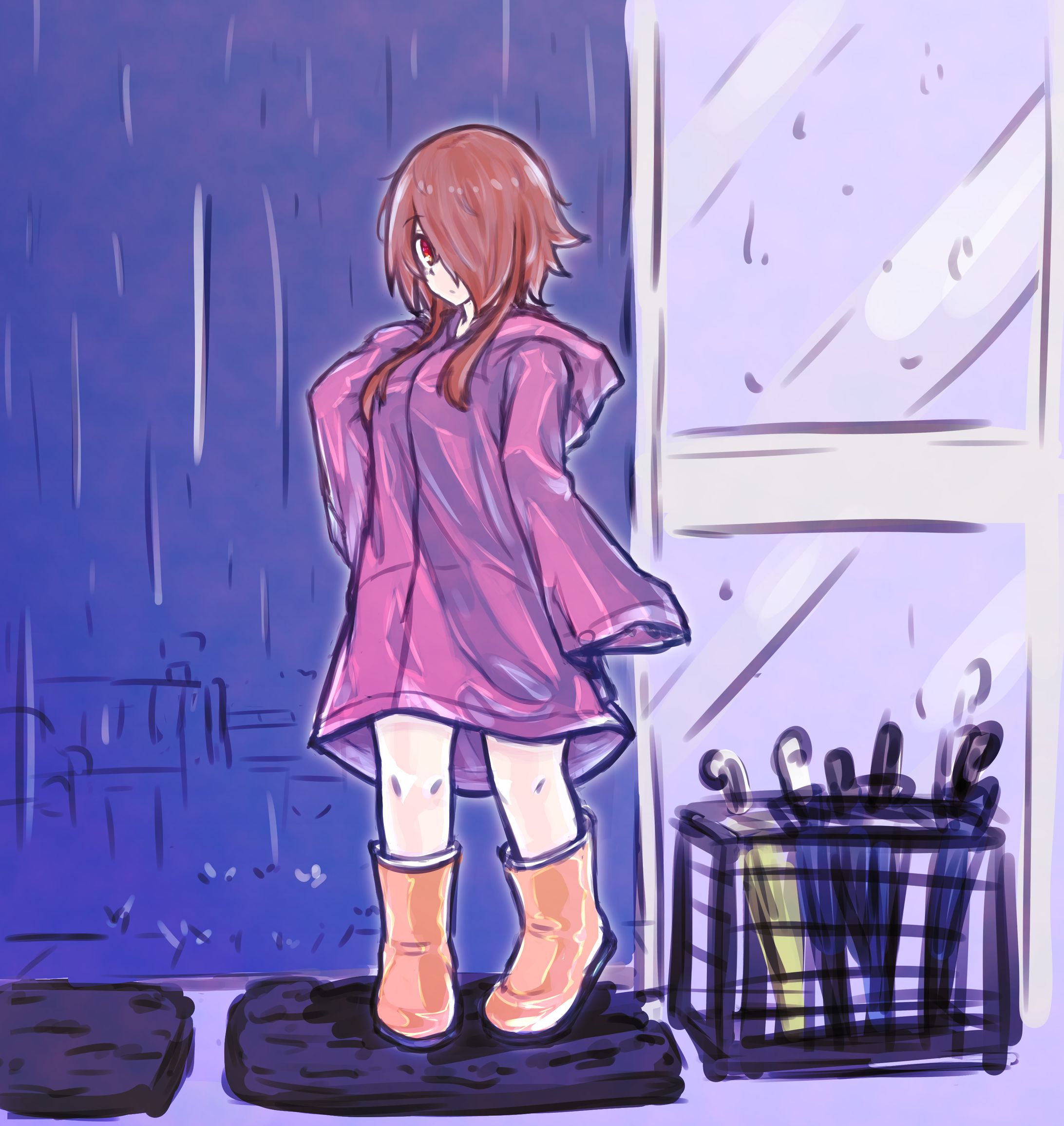 雨の日-1