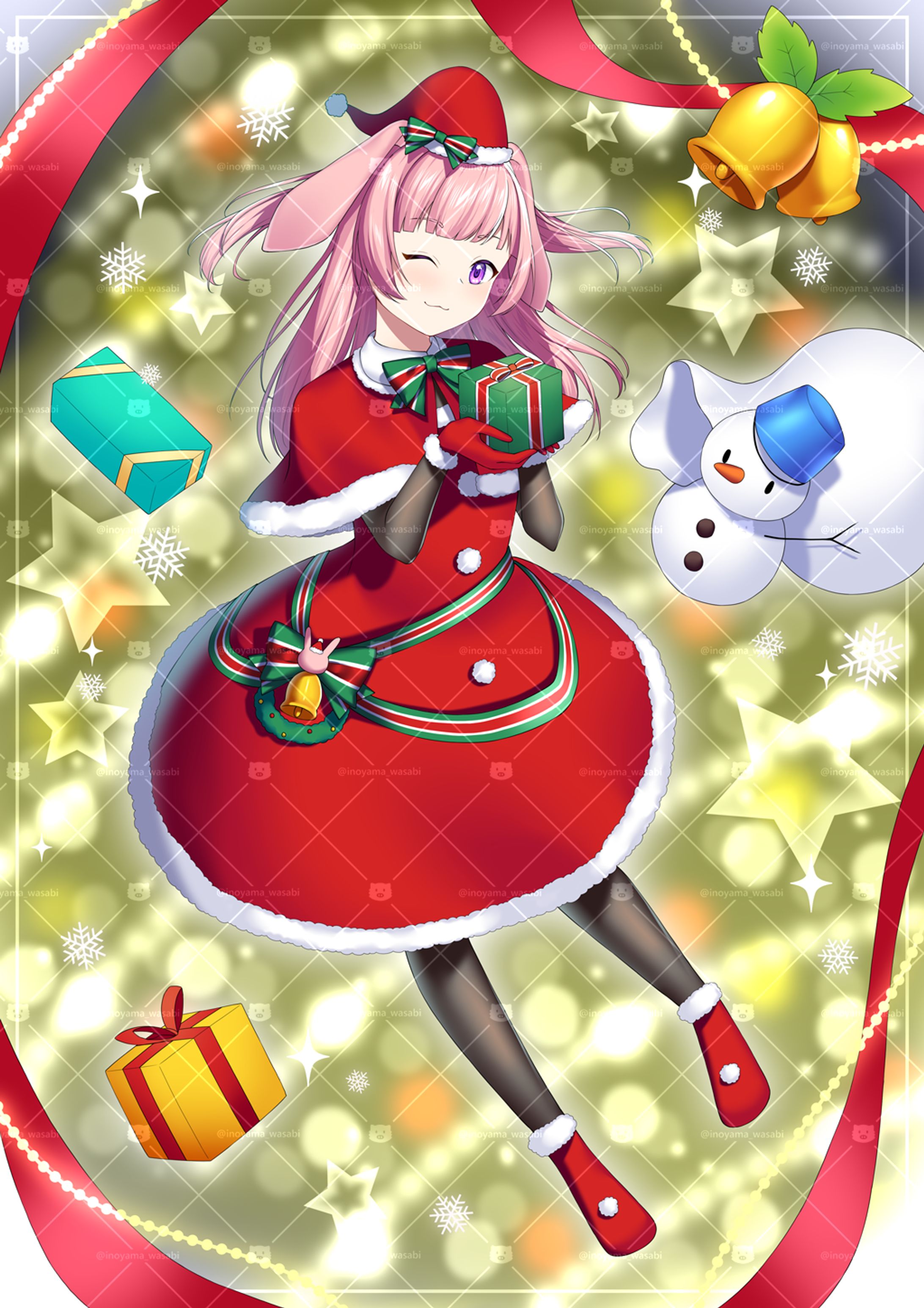 クリスマスイラスト（ご依頼品）-1