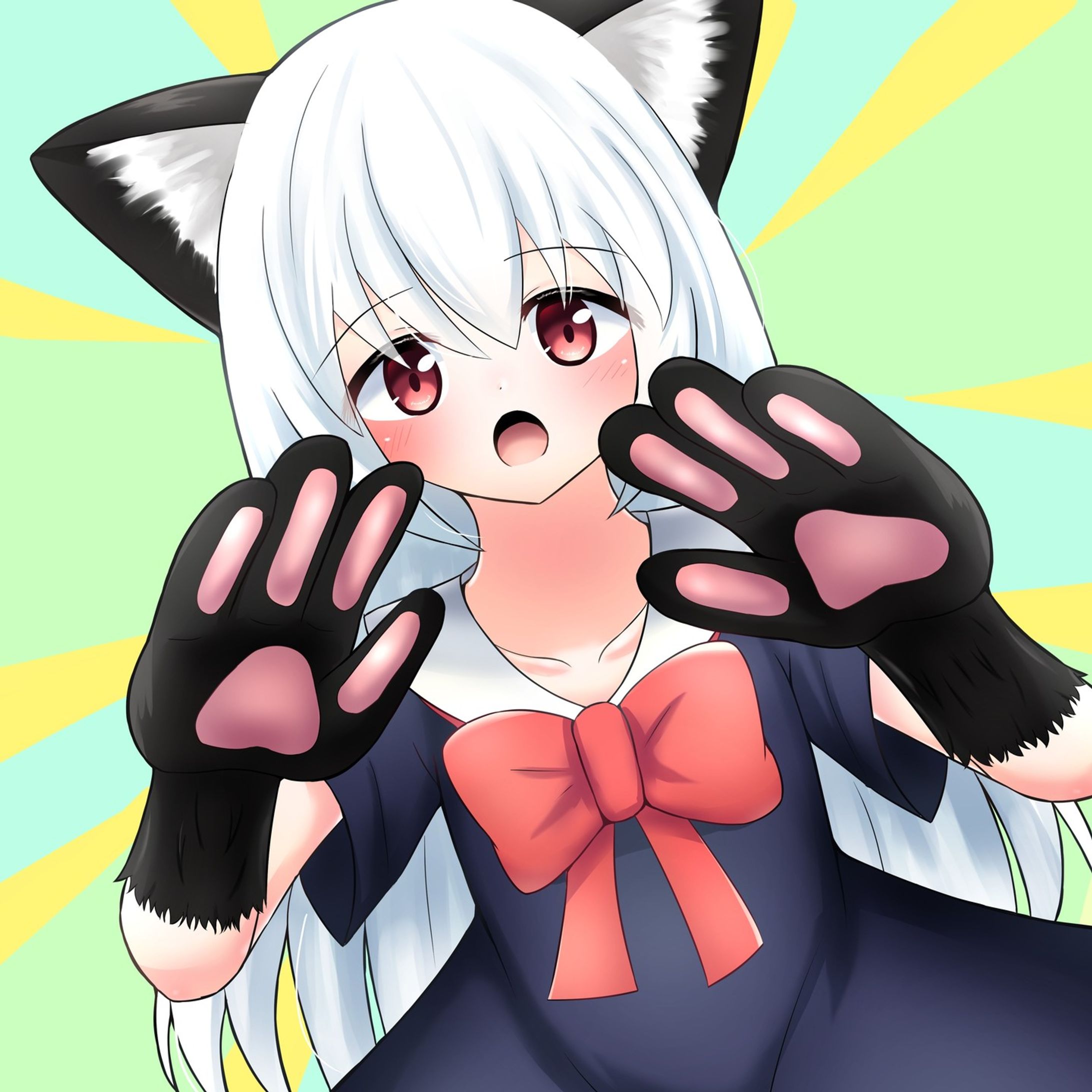 白髪ケモミミ-1