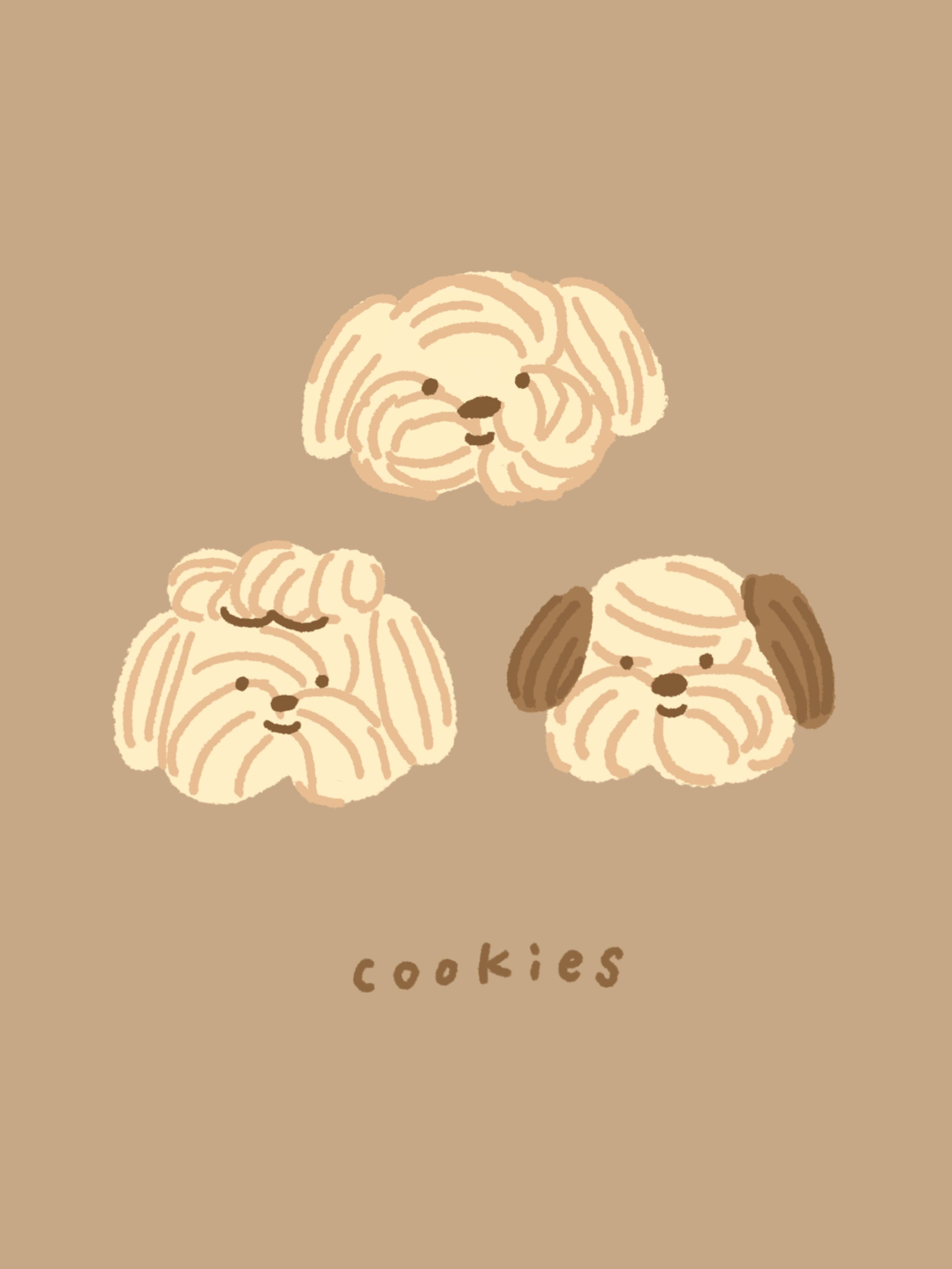 絞り出しクッキー🐶-1