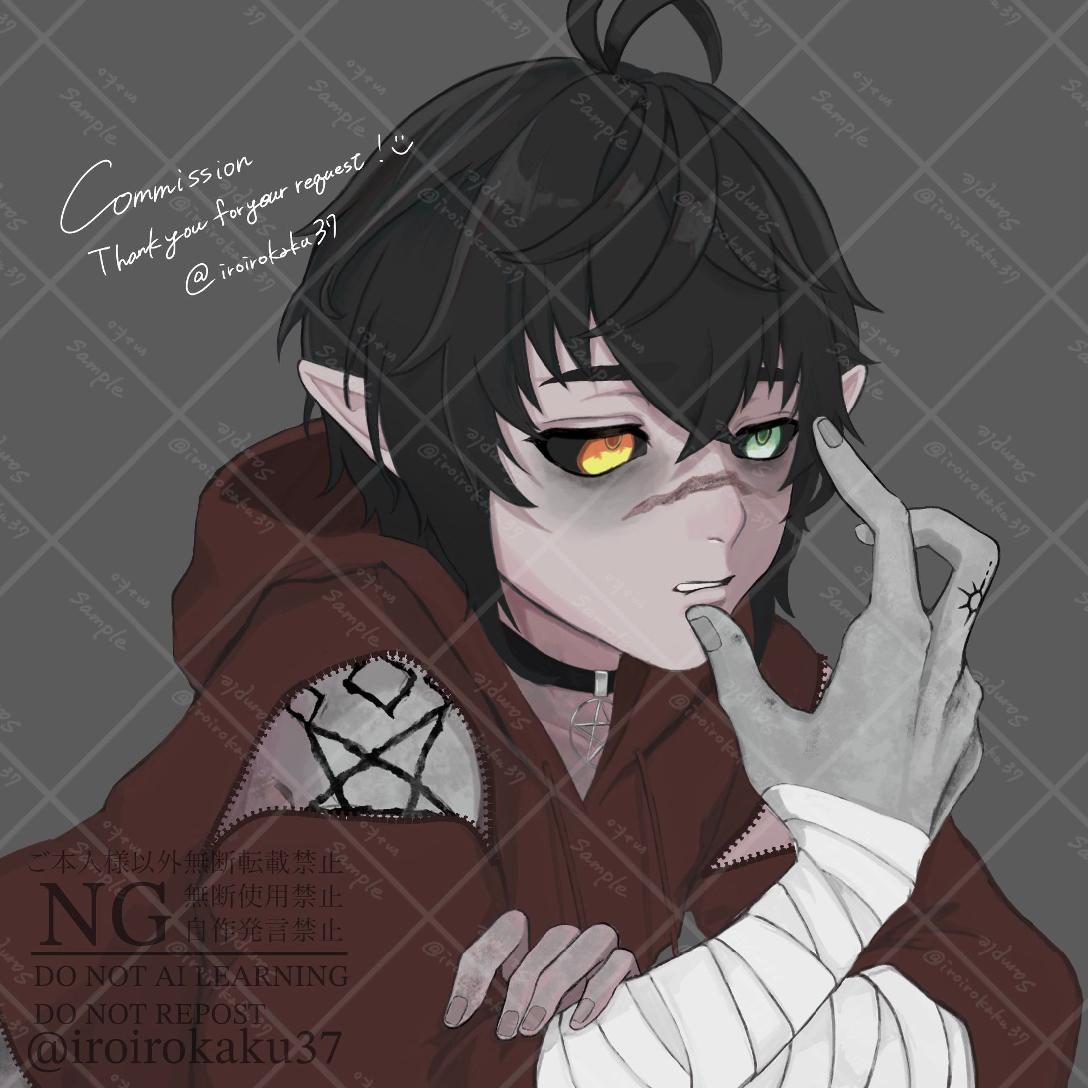 【ご依頼】アイコンイラスト-1