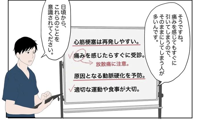 早期受診の大切さ　
