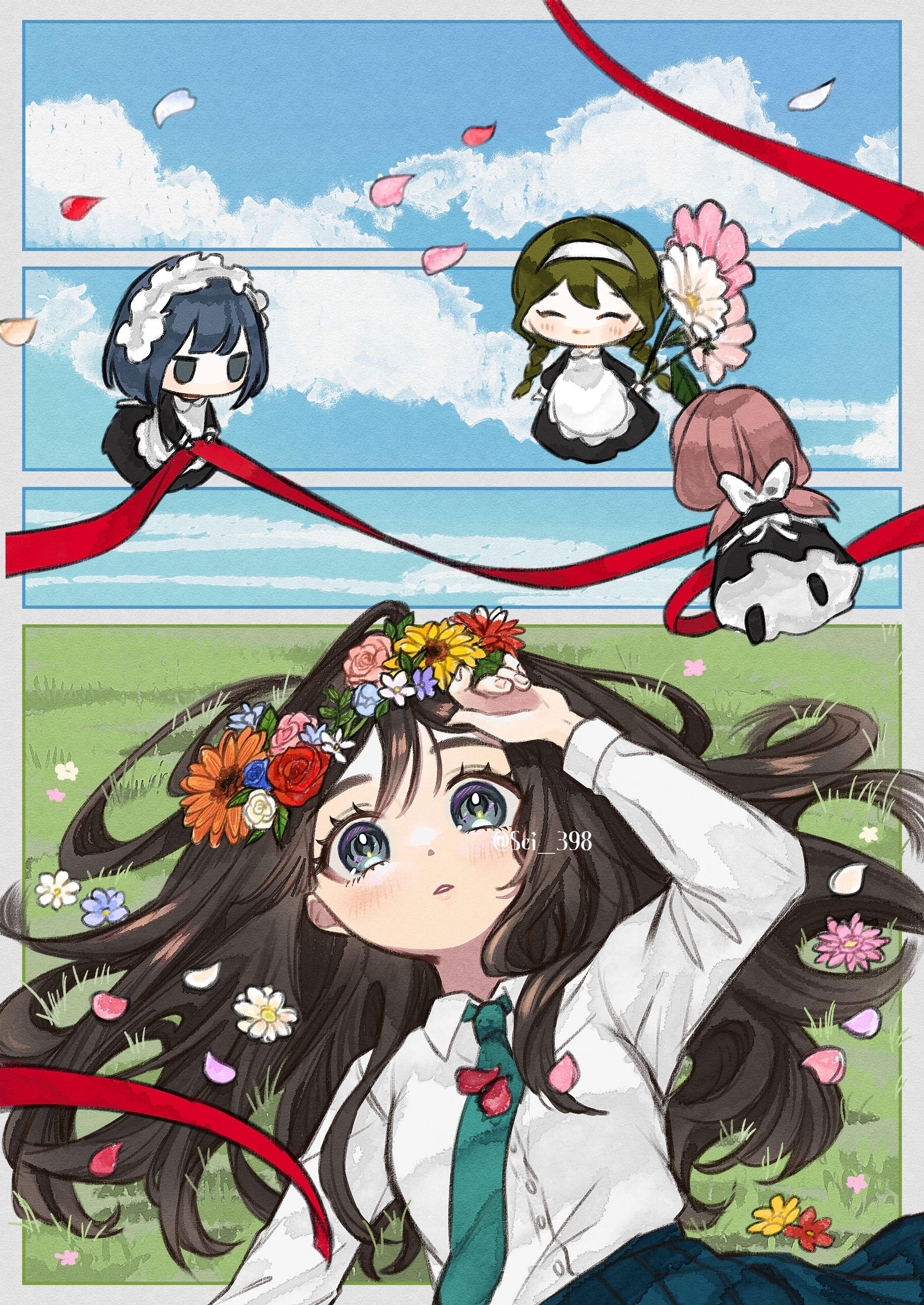 【花飾り2023】妖精さんのおめかし-1