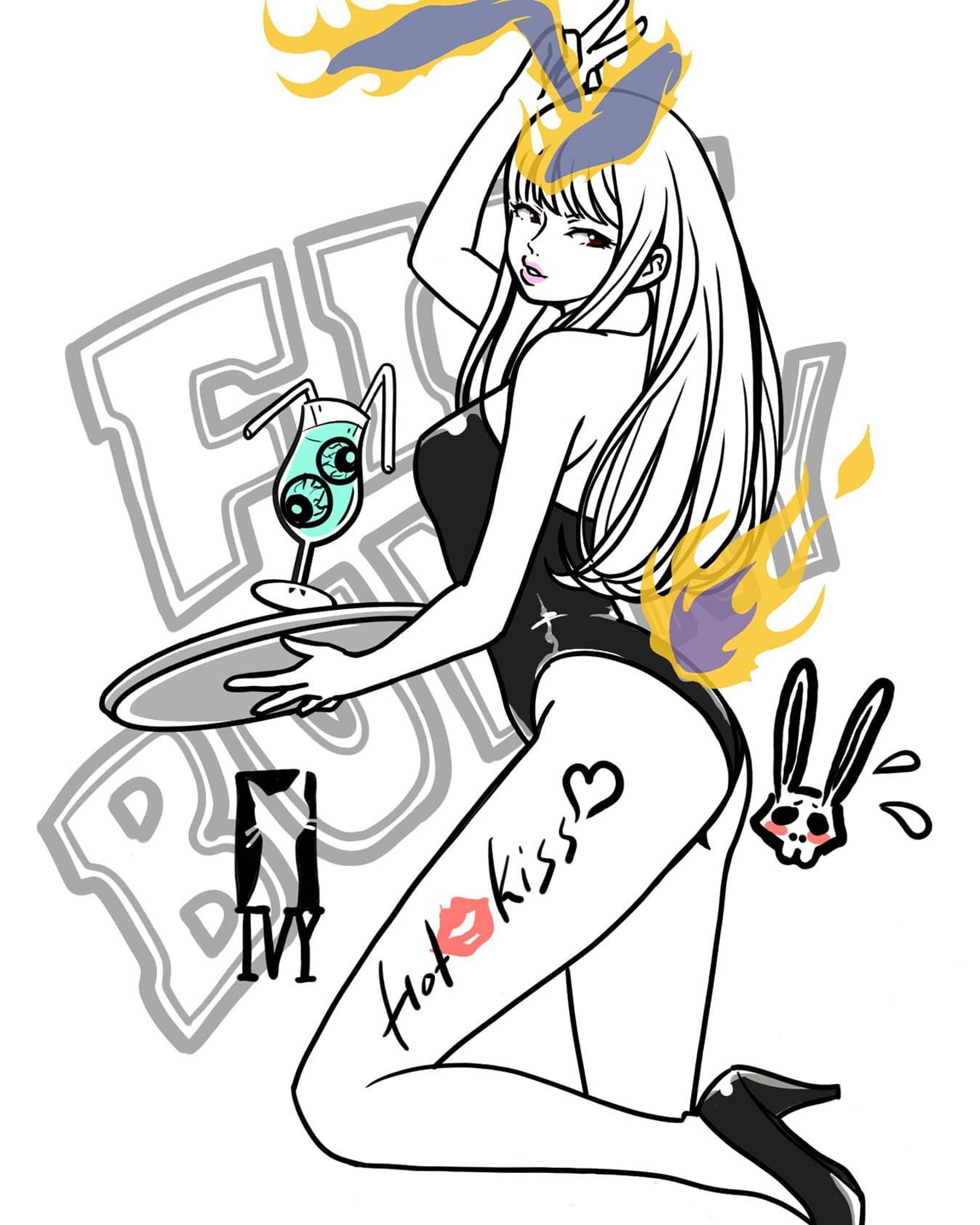 やはりシンプルがいちばん。
コンパクトにまとめて顔を描き直して完成。 #girlsillustration
https://www.ttrinity.jp/shop/workshop-ivy-1