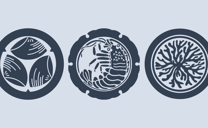Marine creature crest style