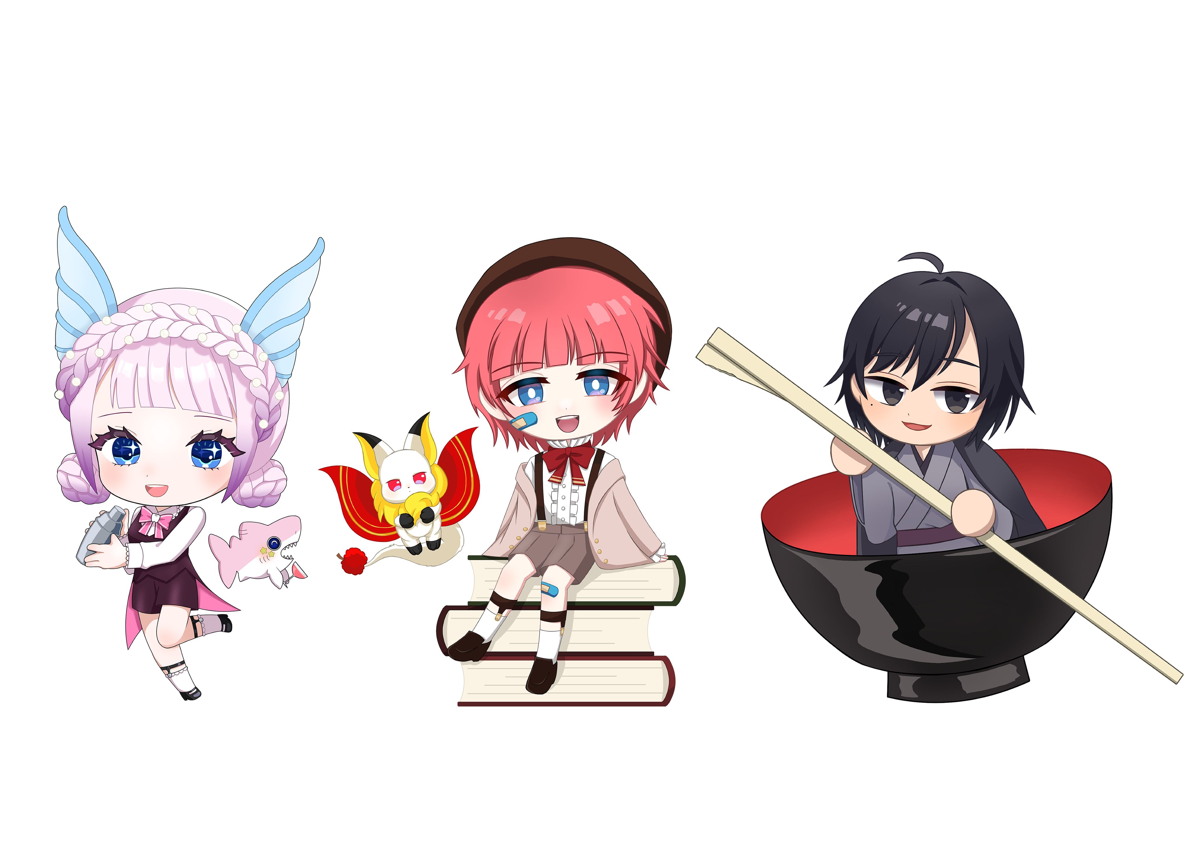 ファンシーイラストミニ全集 3 四季・行事編 ミニキャラ