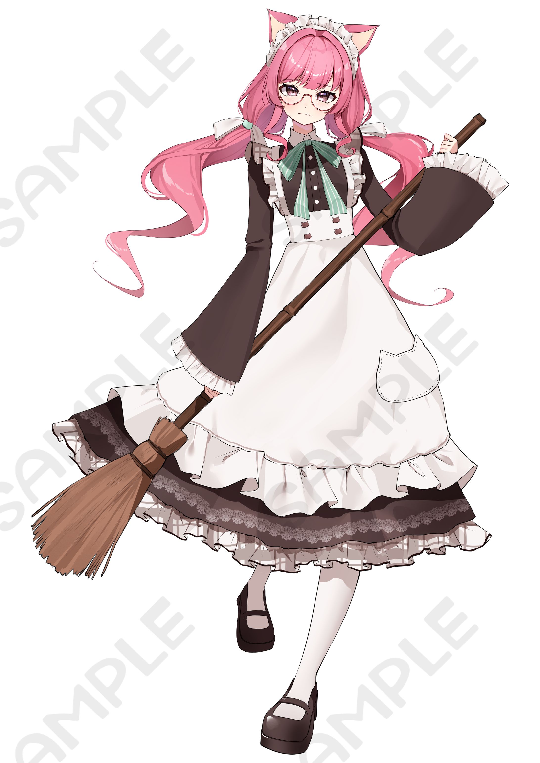 ライブナウV所属　霧咲りう様｜キャラクターデザイン・IRIAM立ち絵-1