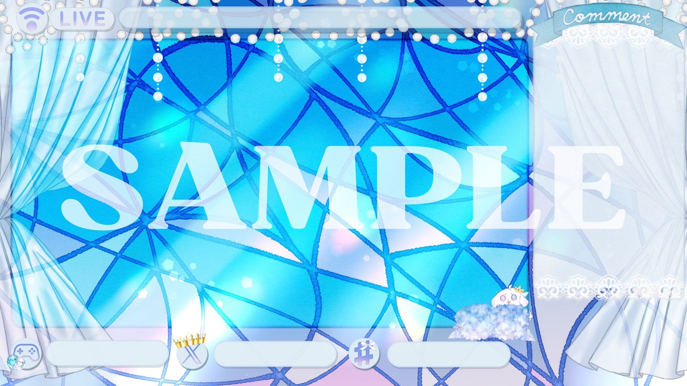 水無月こるり様　配信画面デザイン-1