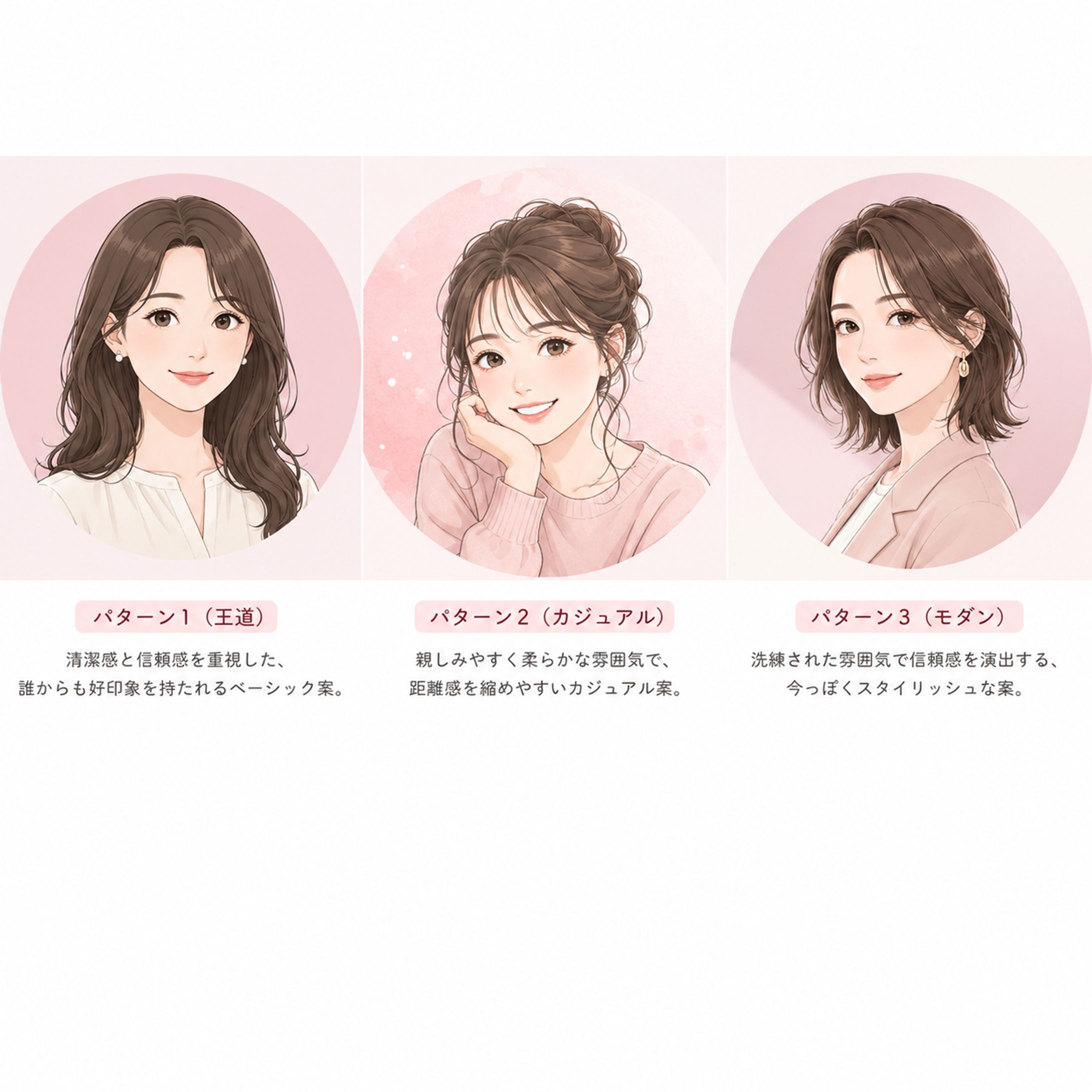 SNSアイコン　30代女性 -1
