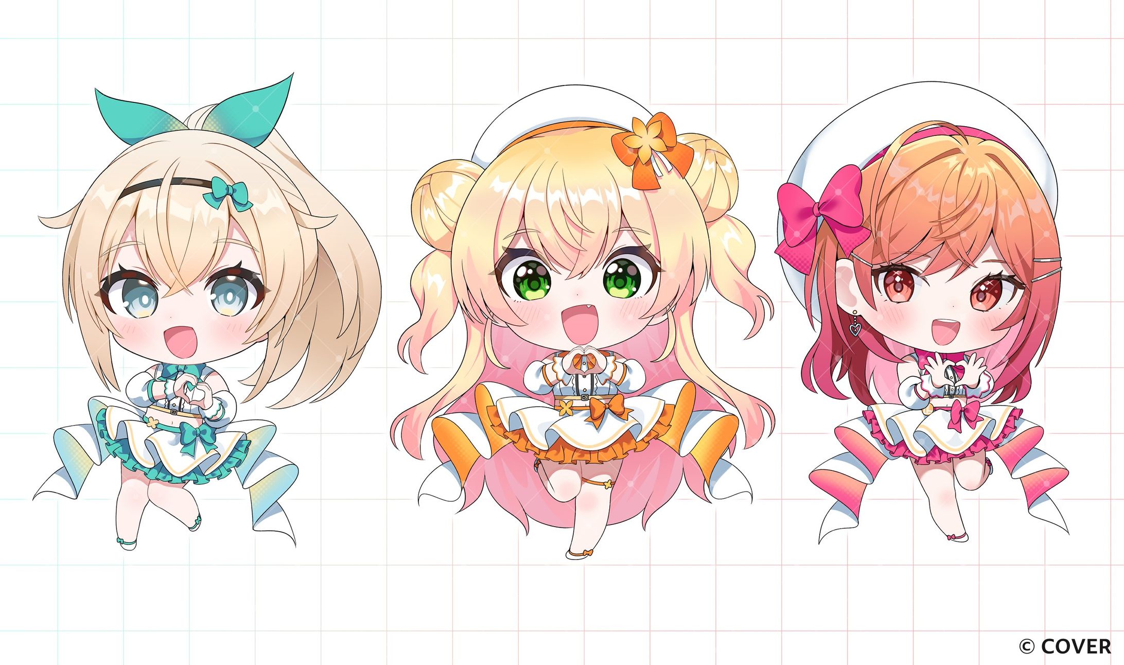 ホロライブ アタシポンコツアンドロイド/ さくらみこ×ロボ子さん feat.桃鈴ねね・風真いろは・一条莉々華 (cover) のMV SDイラスト-1