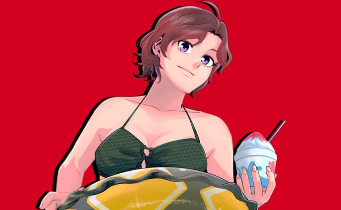 ジェイ ネクラさん・水着イラスト