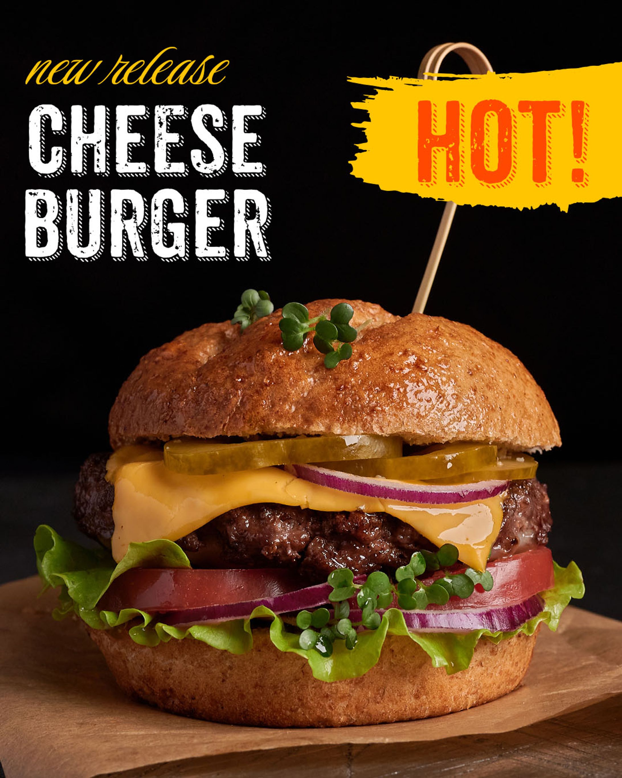 ハンバーガー新商品広告-1