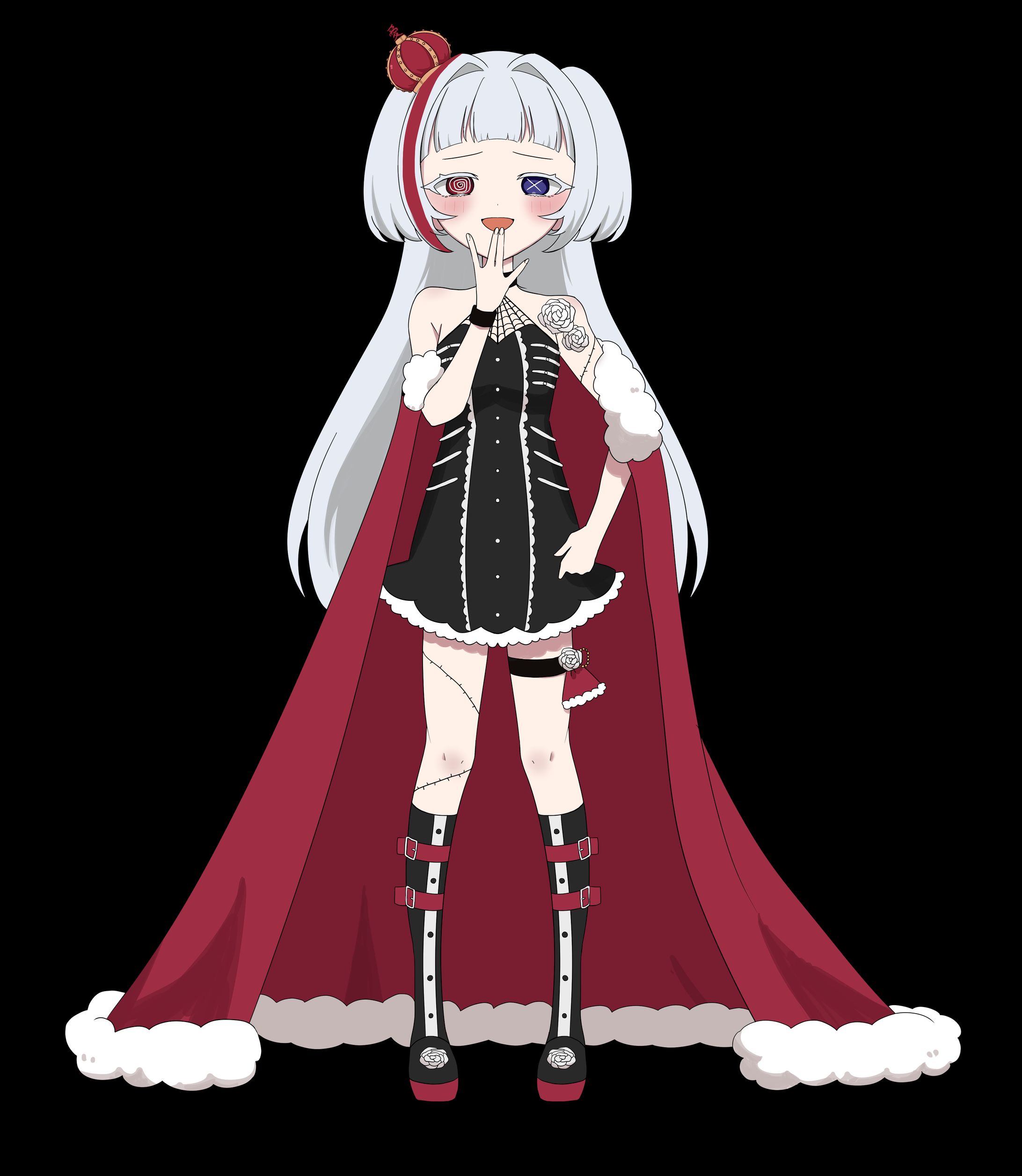 【お仕事】愛愛あいら様等身イラスト、SDイラスト-1