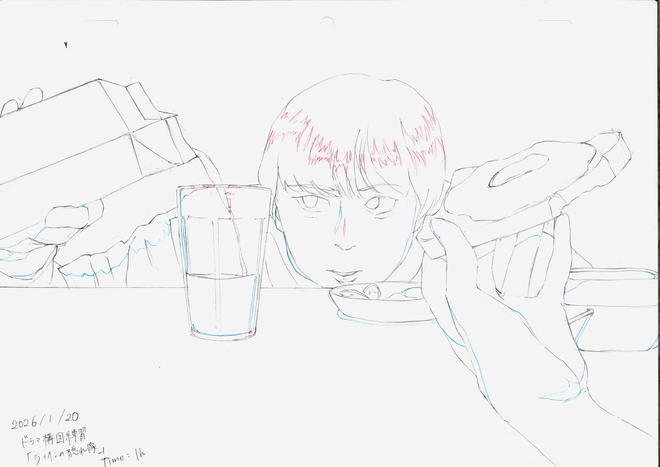 ドラマ構図模写-1