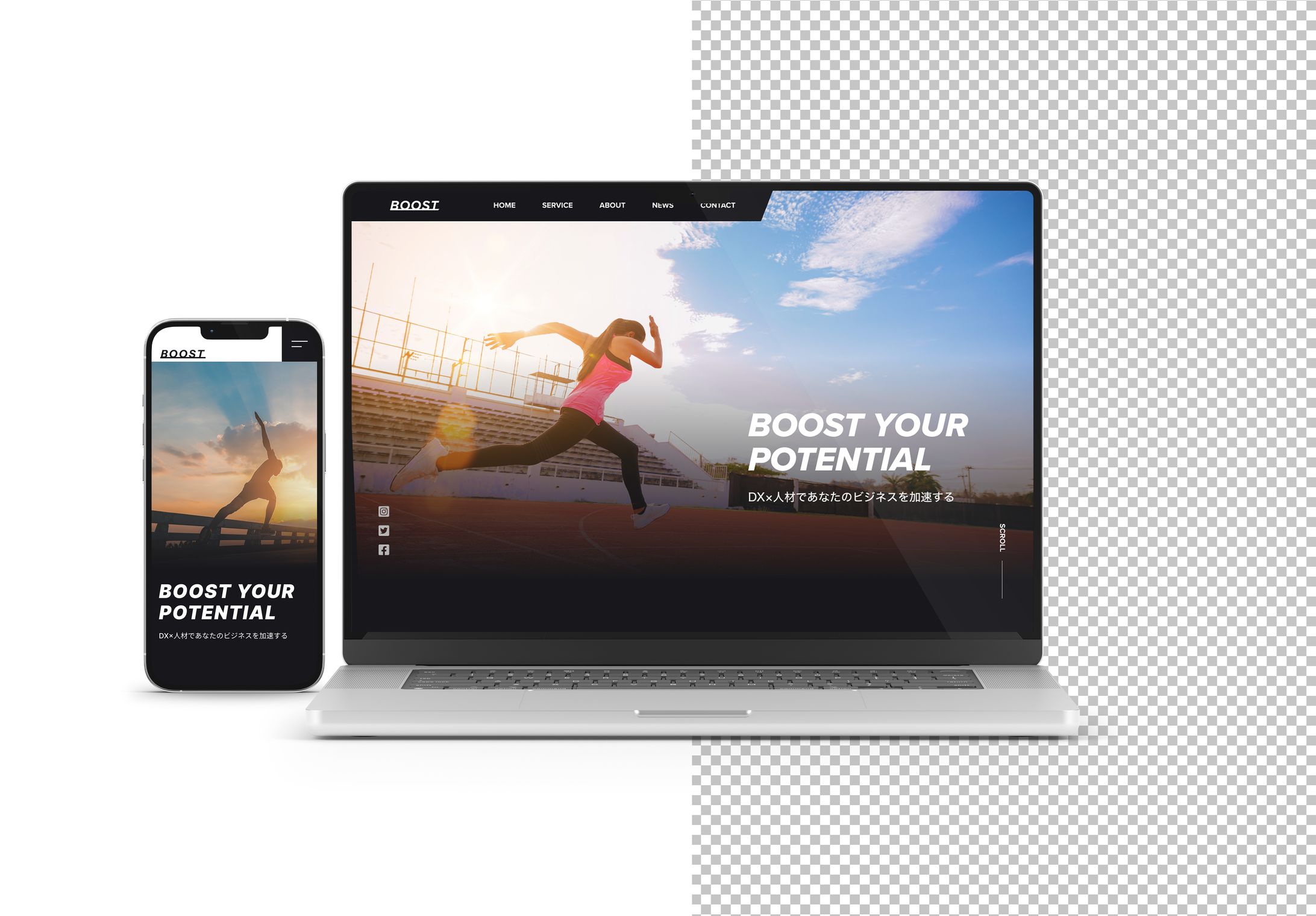 転職サイト　コーポレートサイト（模写）-1