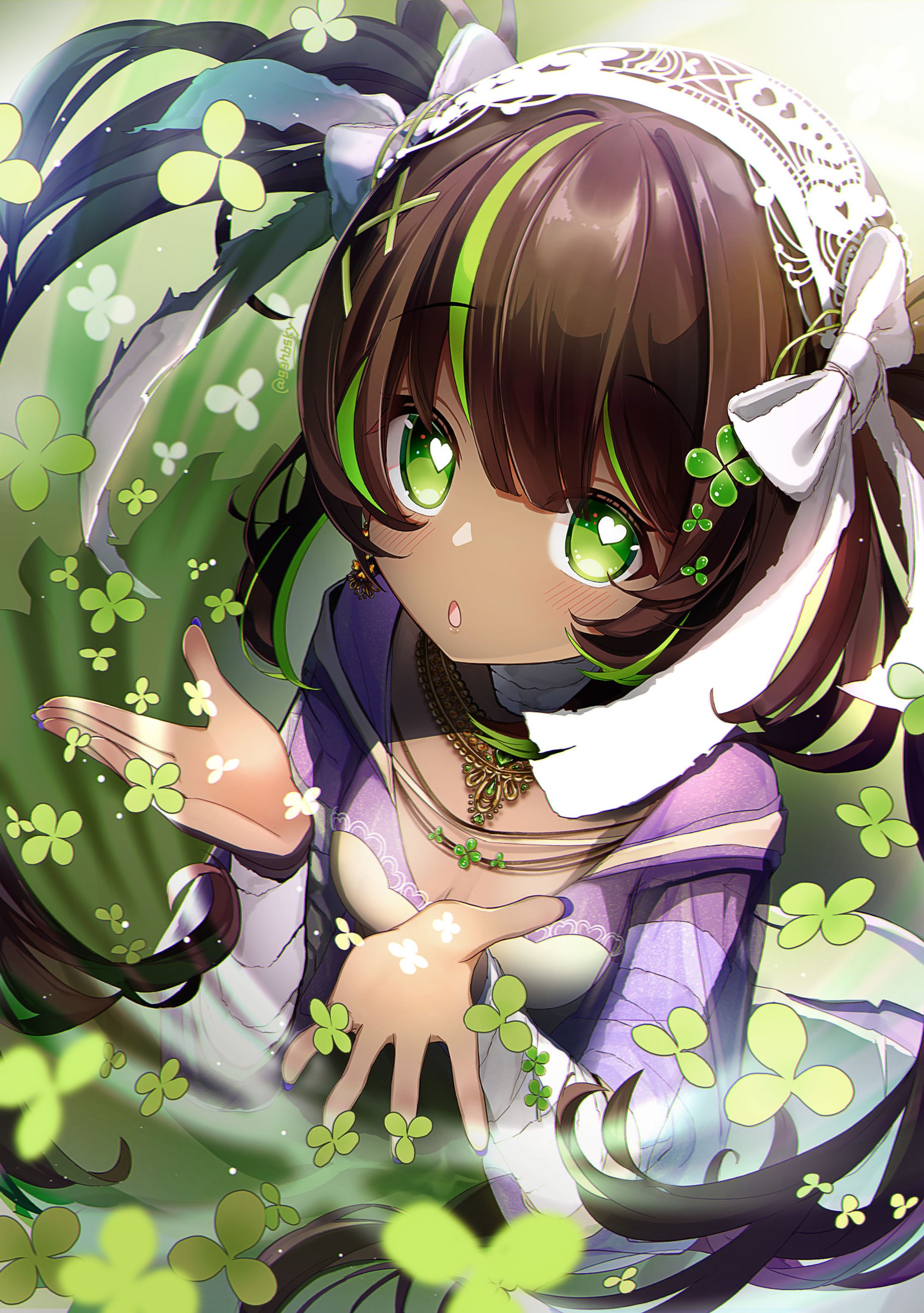 Sample | Bust-up illustration Type-A-1