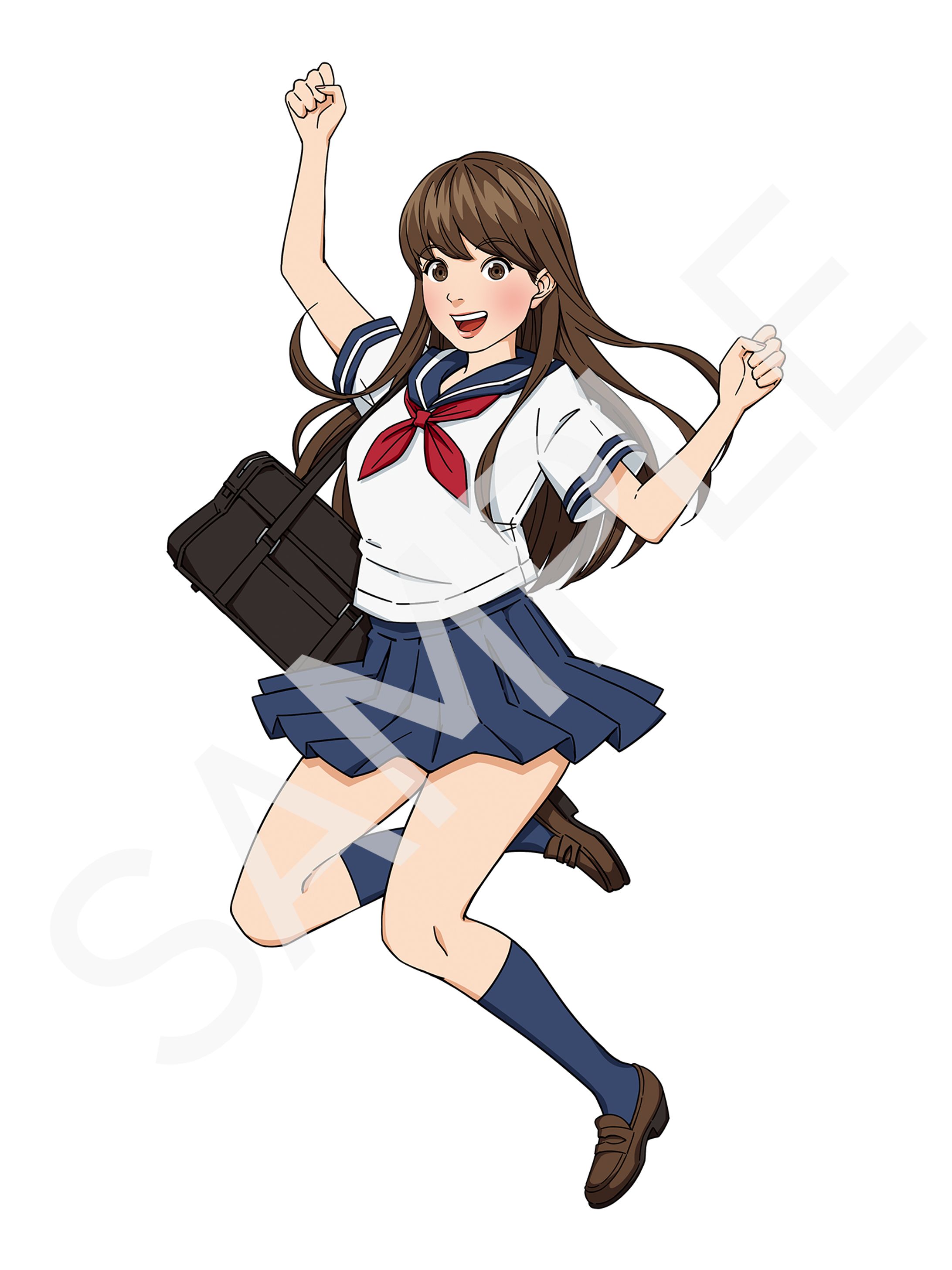  女子高生イラスト-1
